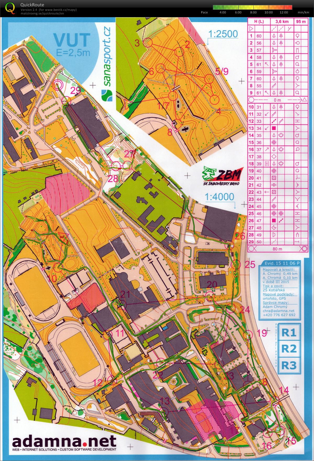 BZL Adamna Cup Brno VUT (15.03.2015)