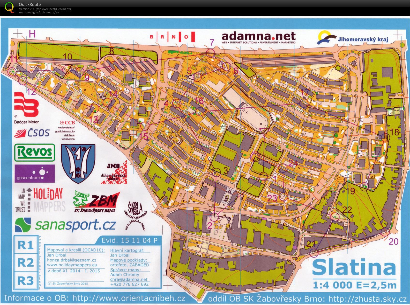 BZL Onos Cup Brno Slatina (15.02.2015)