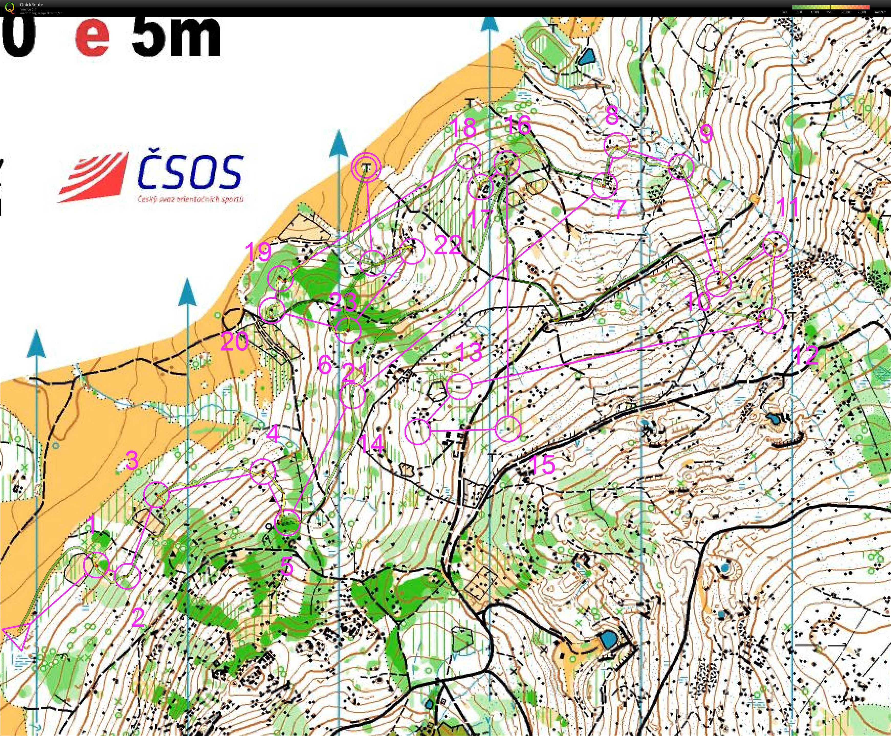 Soustředění OK99 - věšák, sběrač (01.05.2015)