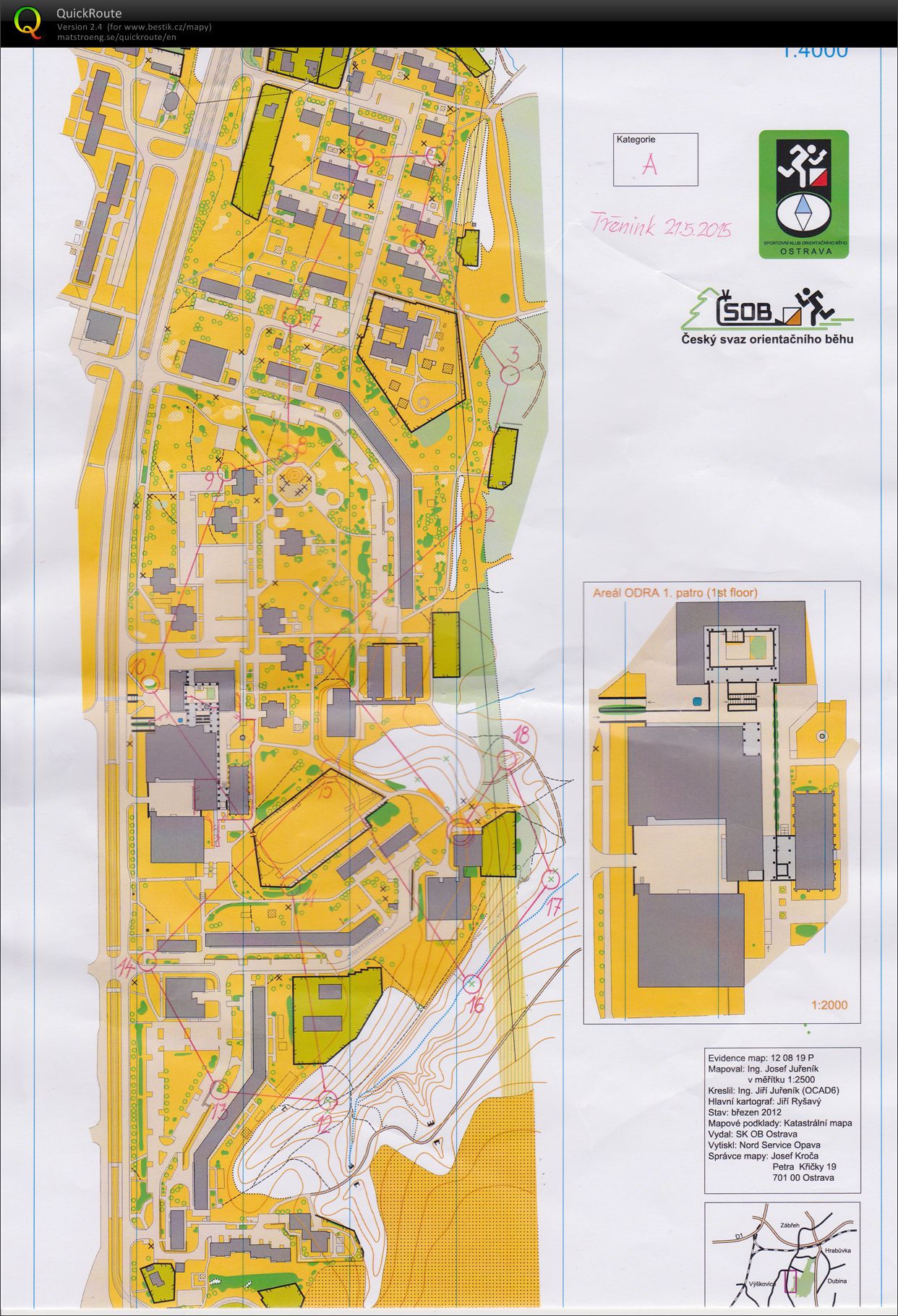 trénink - sprint (21.05.2015)
