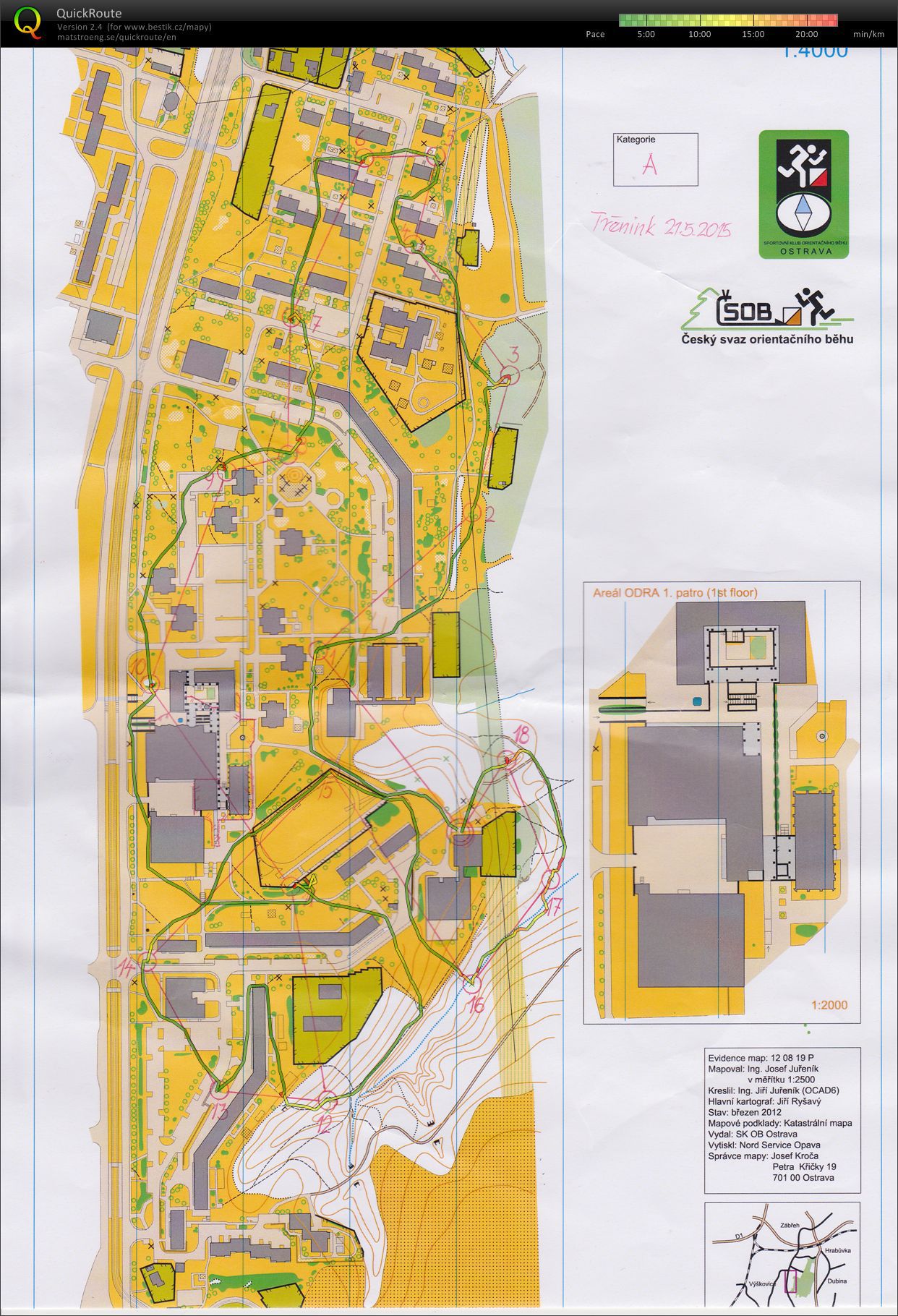trénink - sprint (21.05.2015)