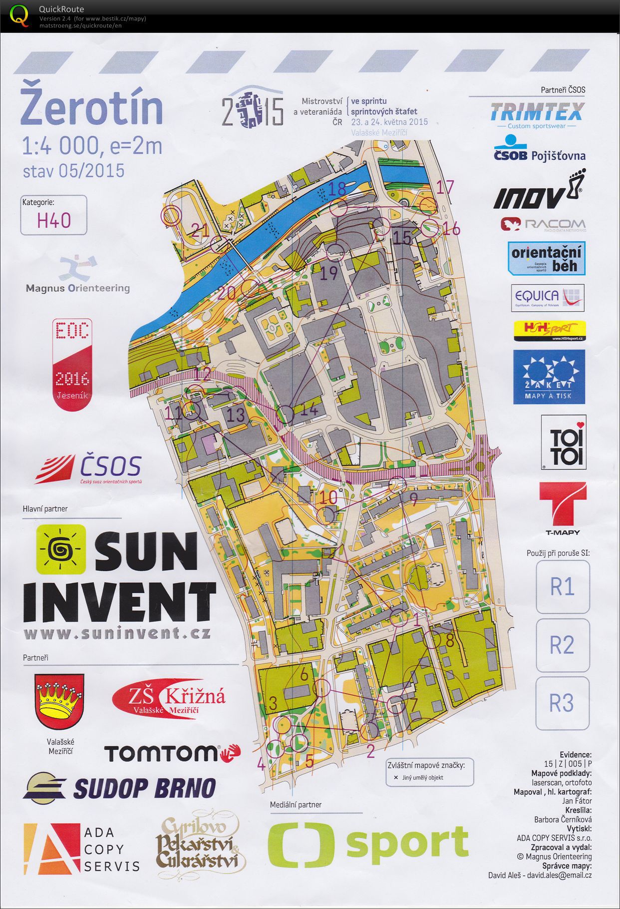 MČR sprint (23.05.2015)