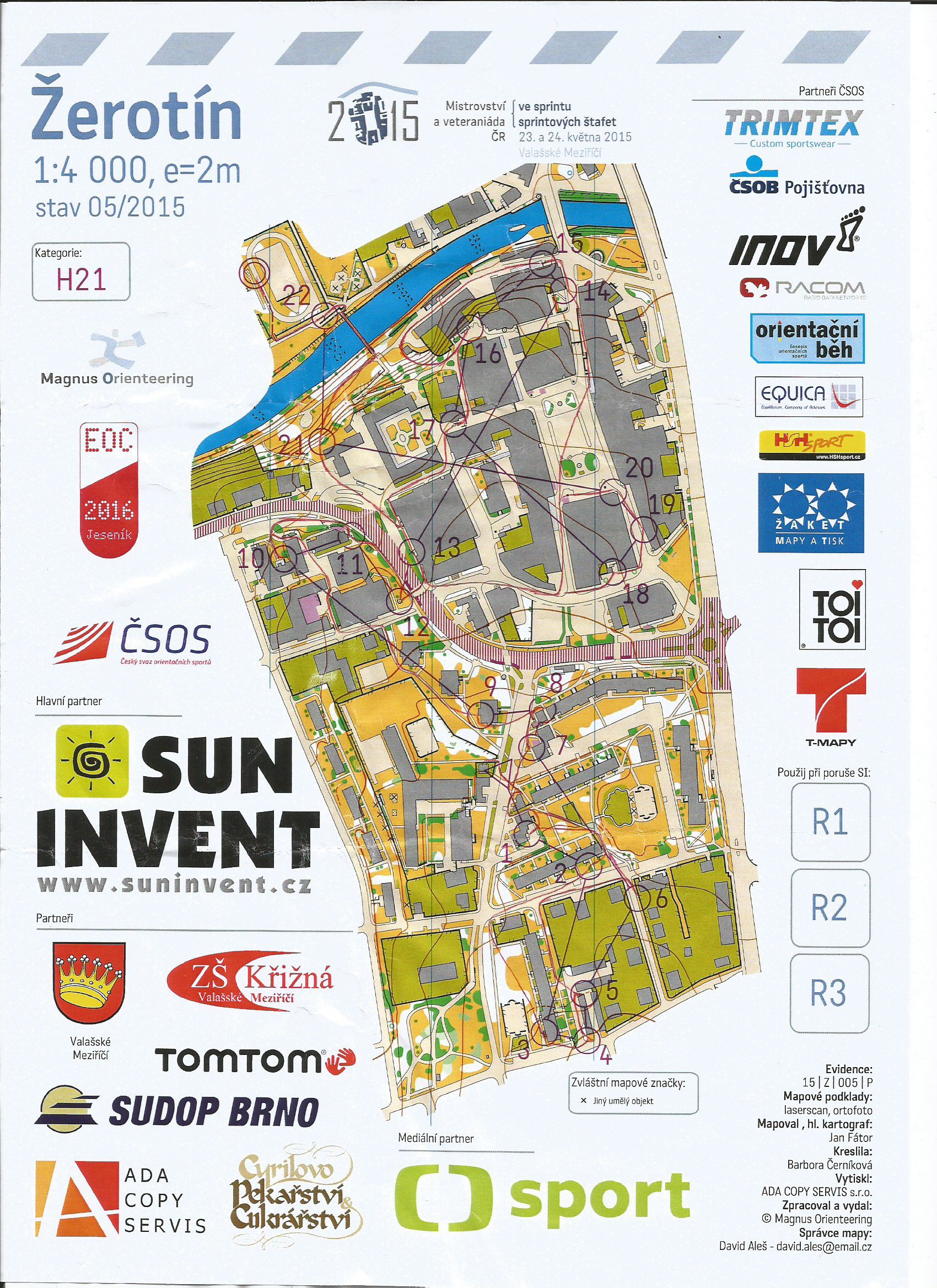 MČR Sprint (23.05.2015)