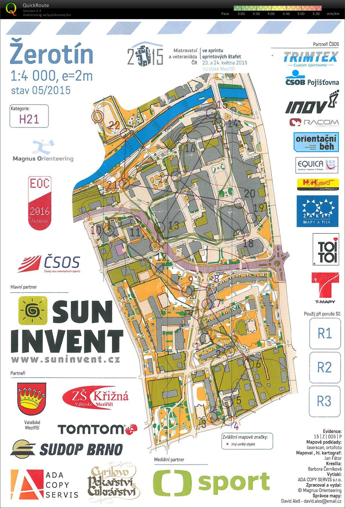 MČR sprint (23.05.2015)