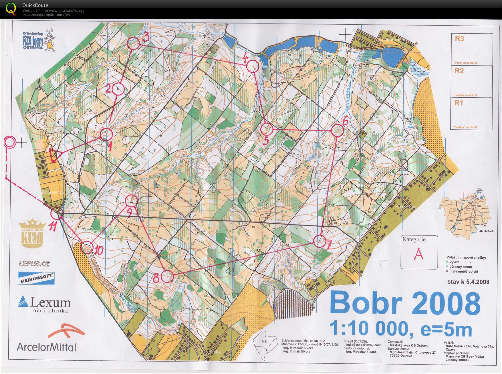 Mapový trénink (04.06.2015)