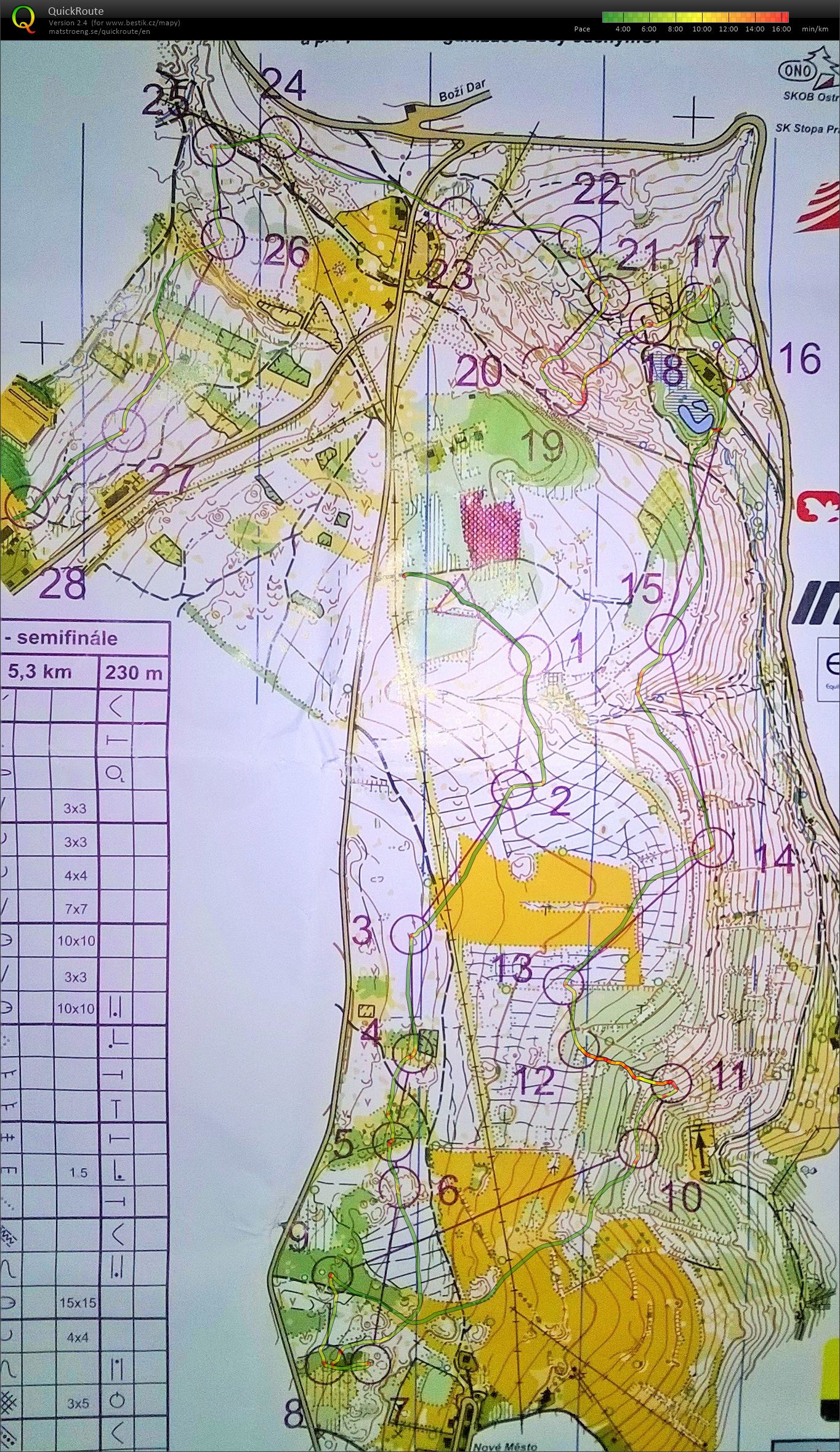 MČR - middle, kvalifikace (20.06.2015)