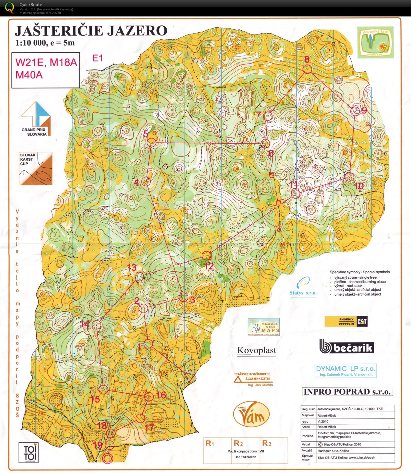 Slovak Karst cup E1 (19.08.2010)