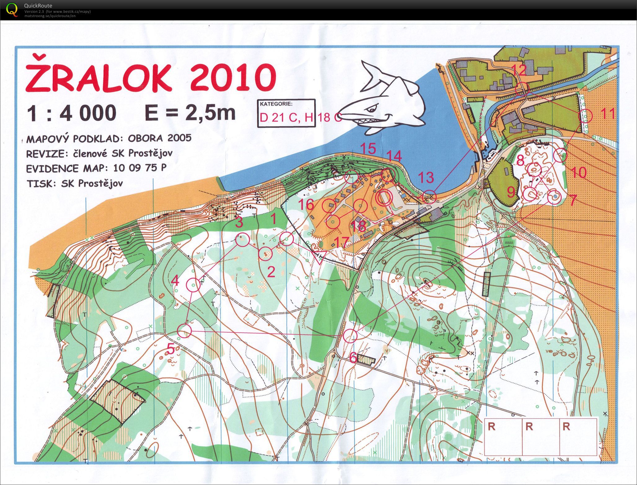 4.závod Hanáckého žebříčku - podzim (16.10.2010)
