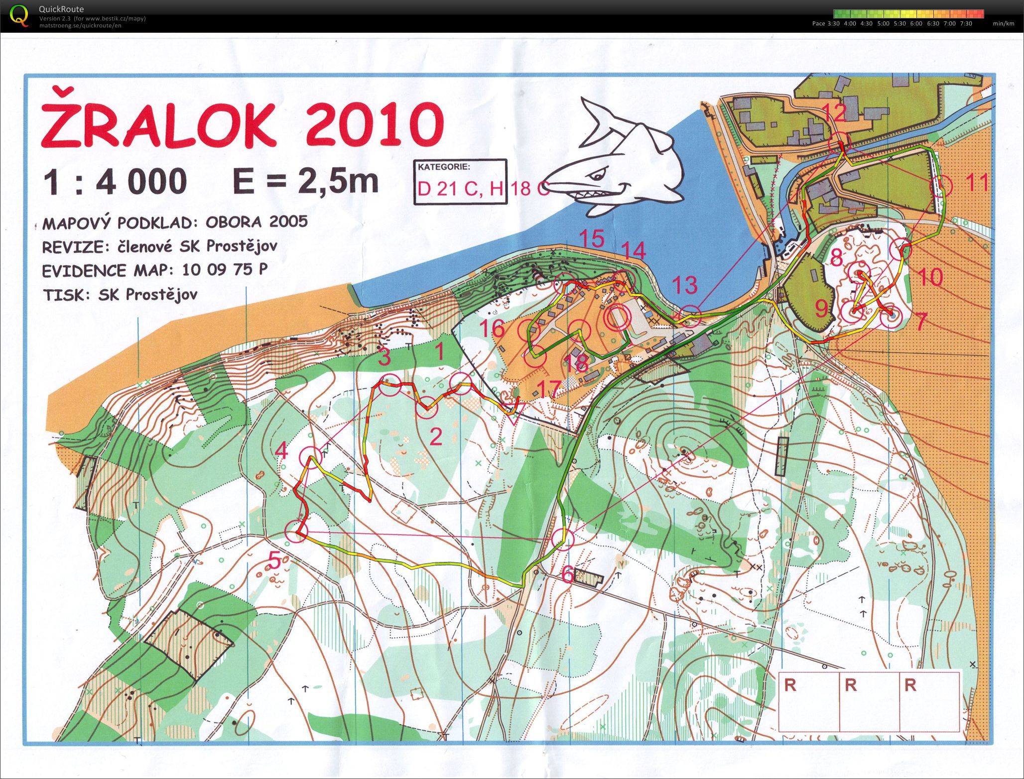 4.závod Hanáckého žebříčku - podzim (16.10.2010)