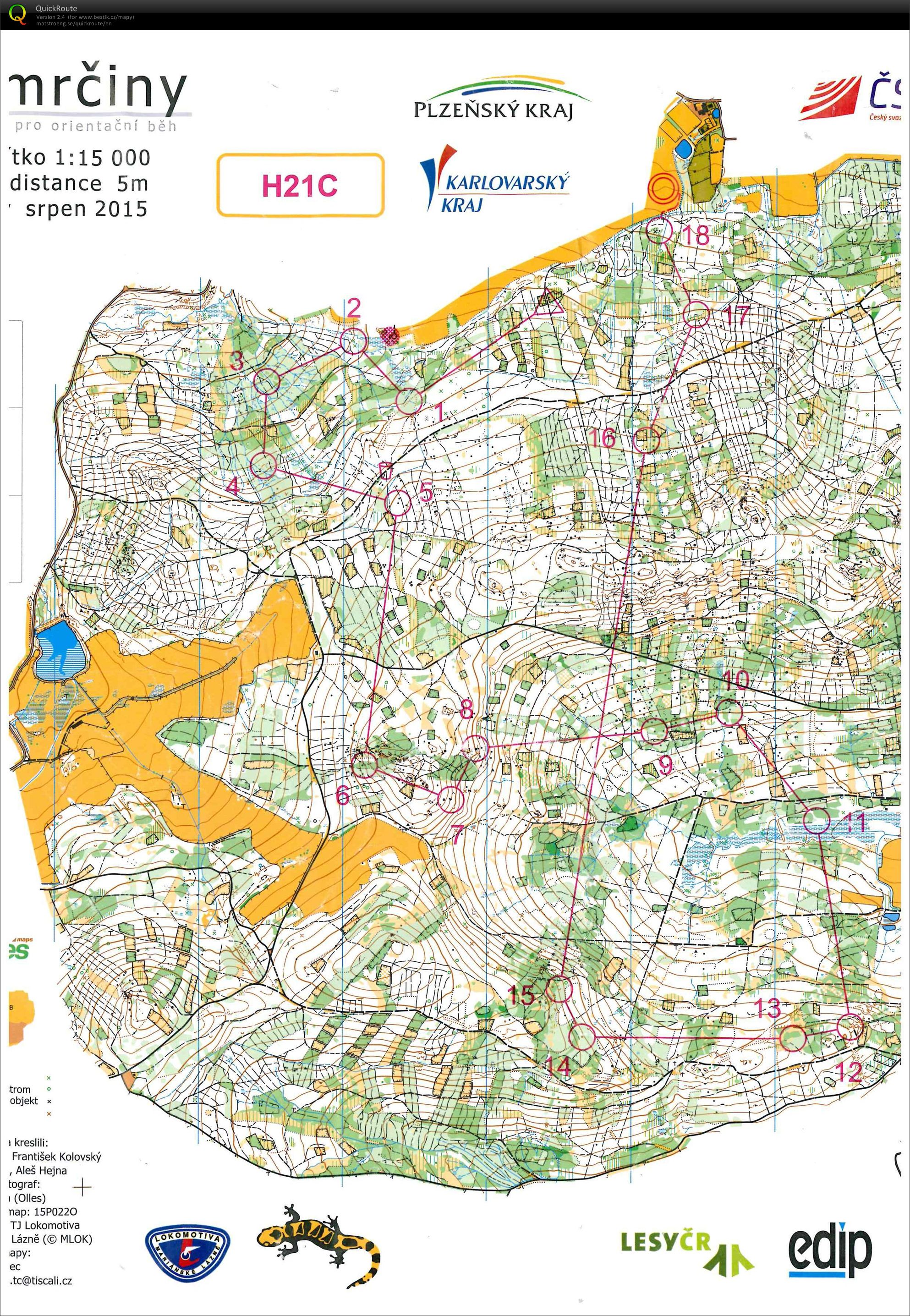 ČP Maršovy Chody long (05.09.2015)