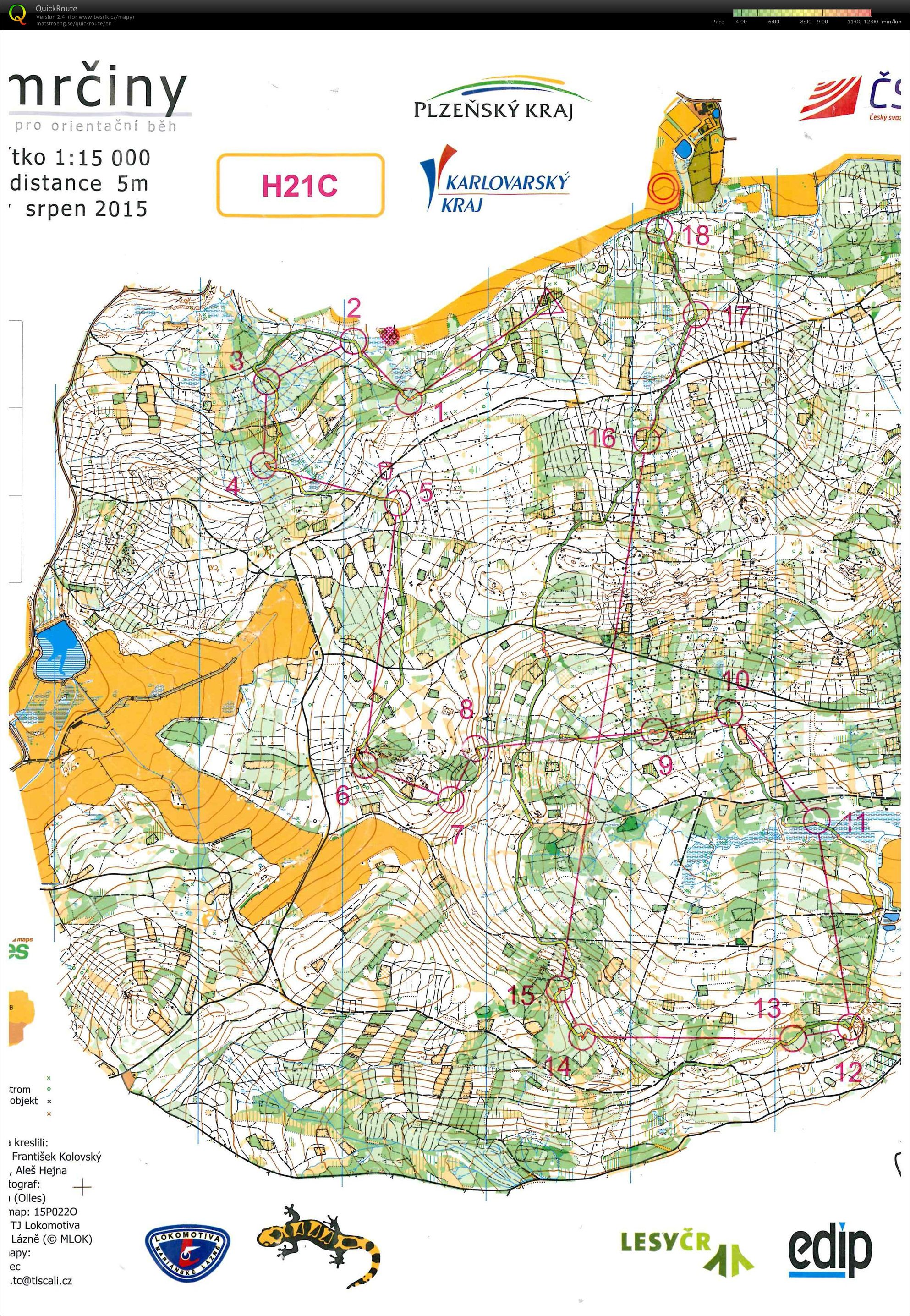 ČP Maršovy Chody long (05.09.2015)