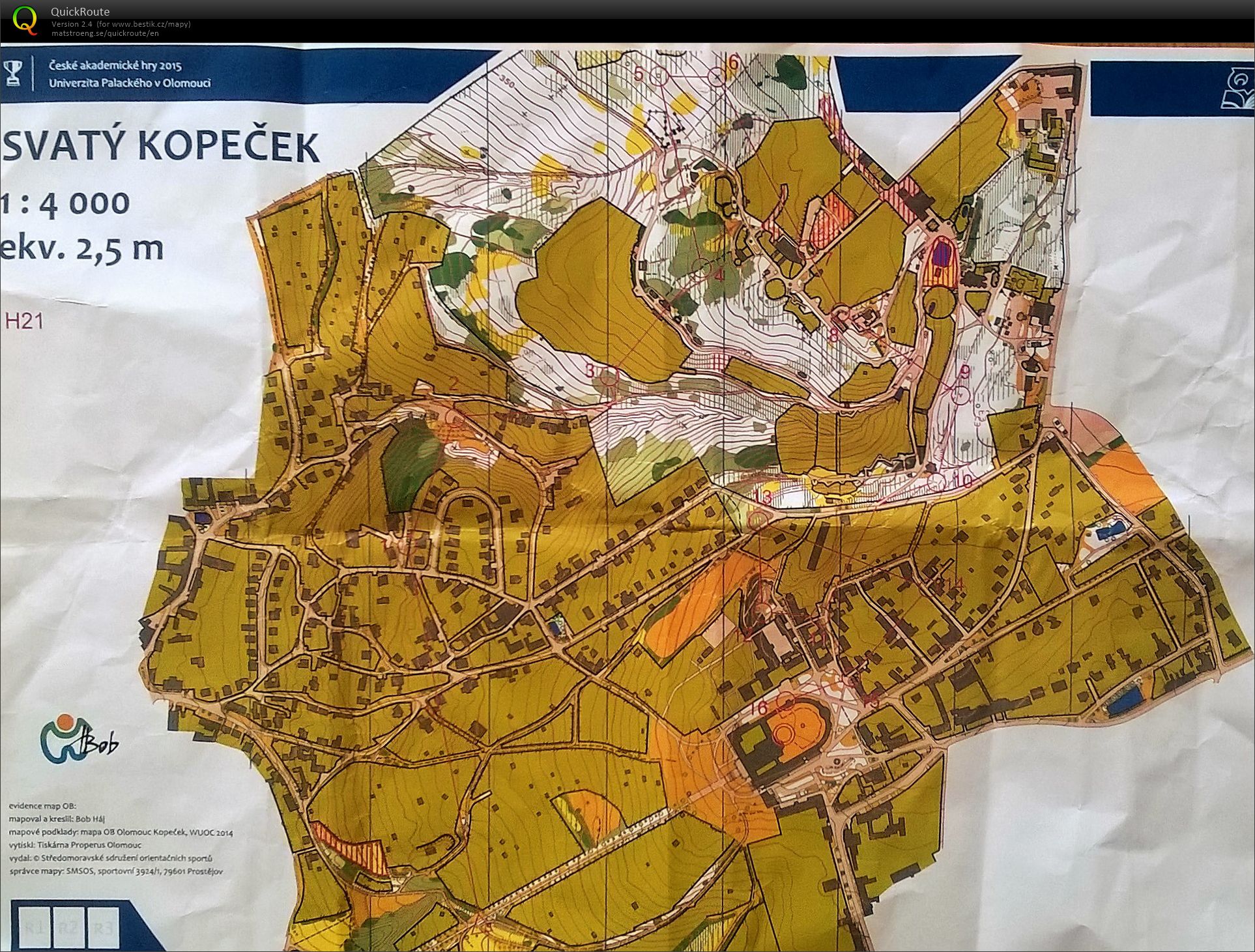 Akademické hry - sprint (08.09.2015)