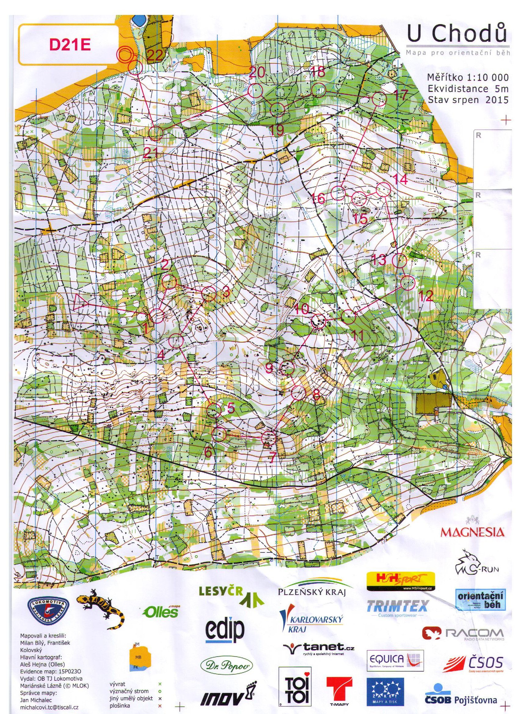 ČP Maršovy chody - nedělní middle (06.09.2015)