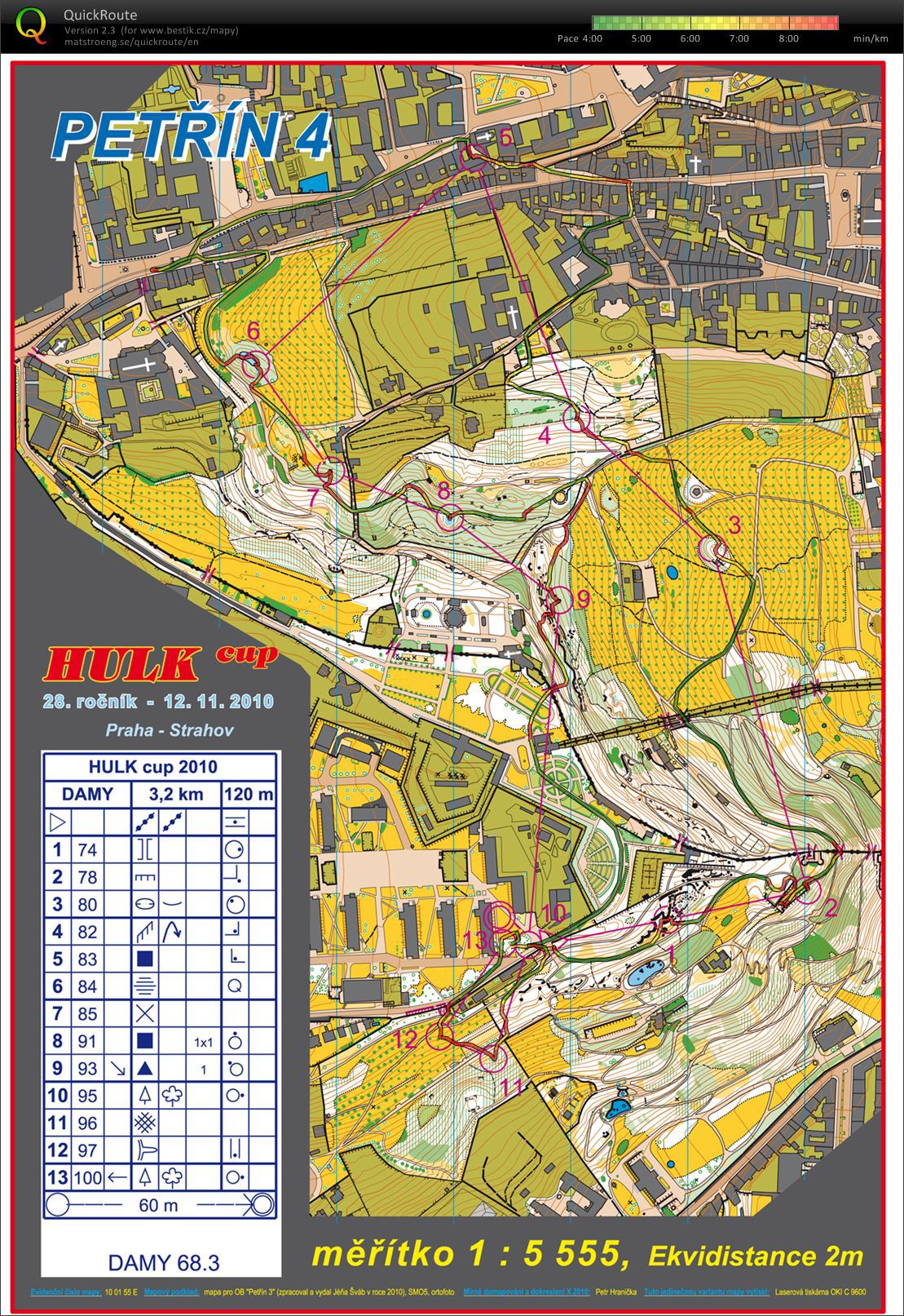HULK cup - nočné štafety (12.11.2010)