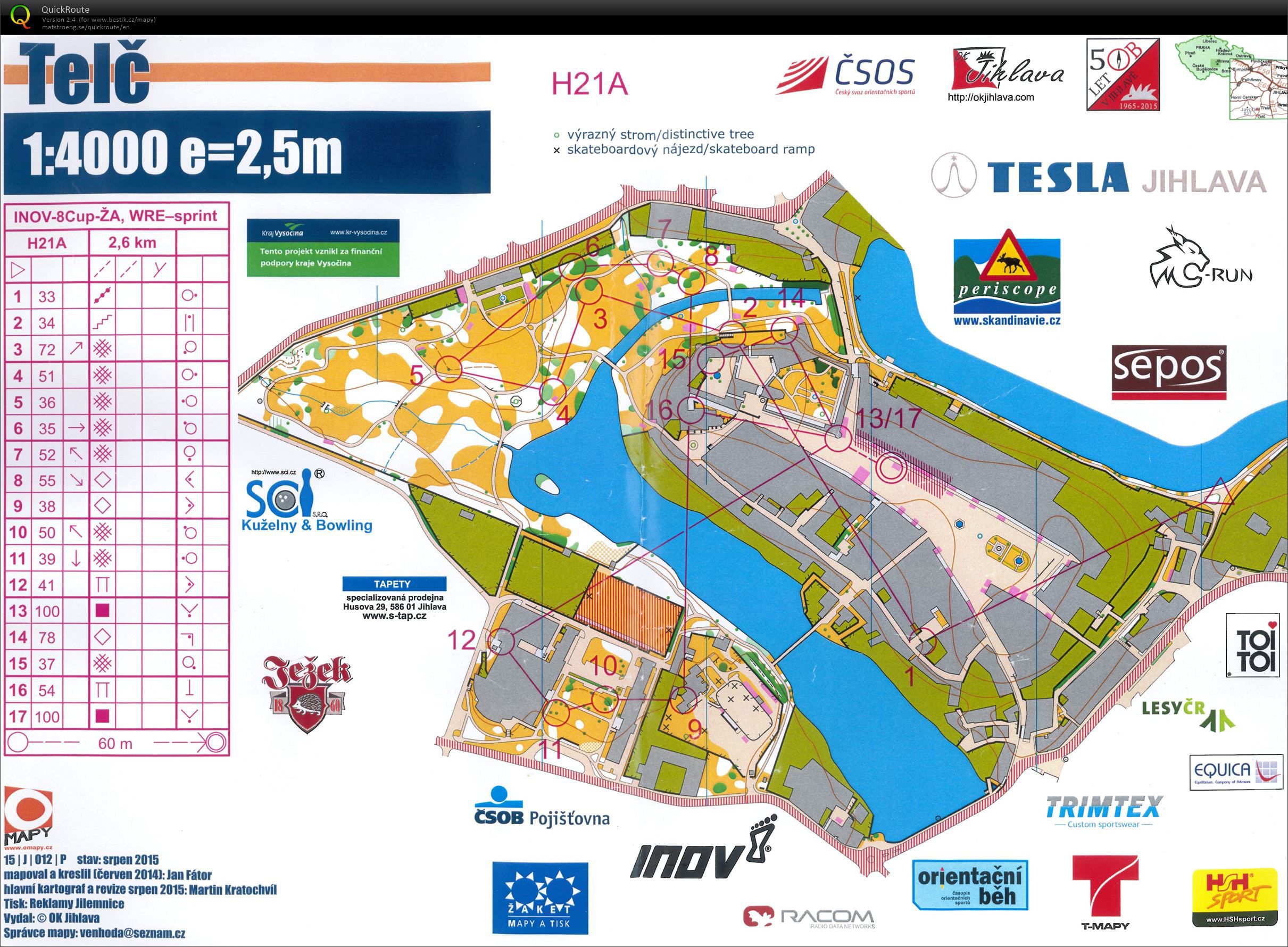 10. ČP: sprint (12.09.2015)