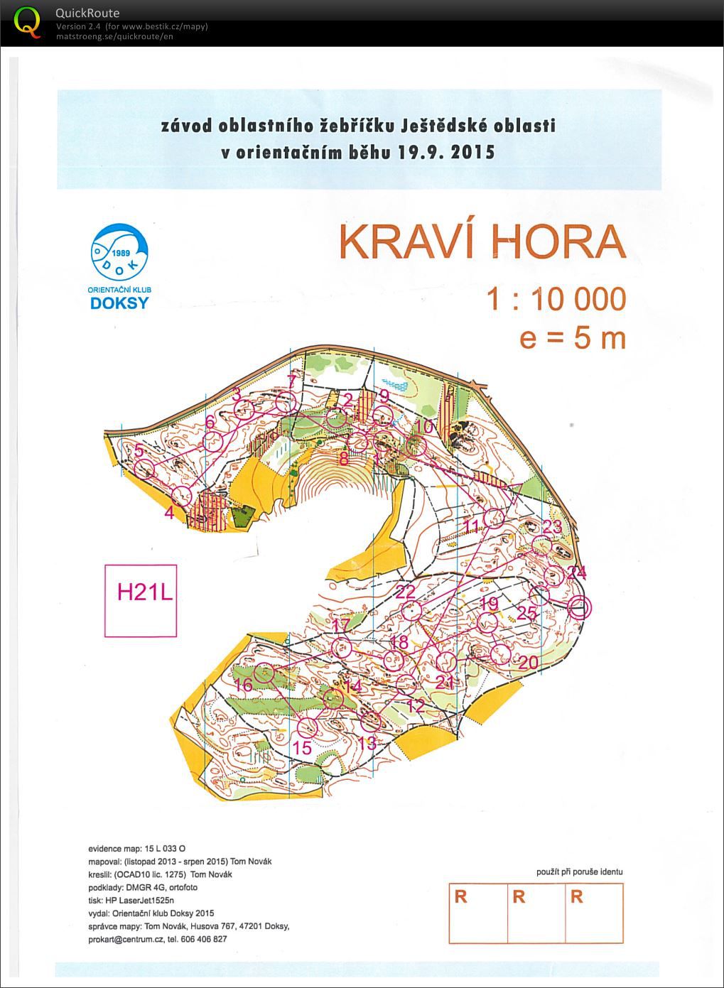 Ož - Kraví hora (19.09.2015)