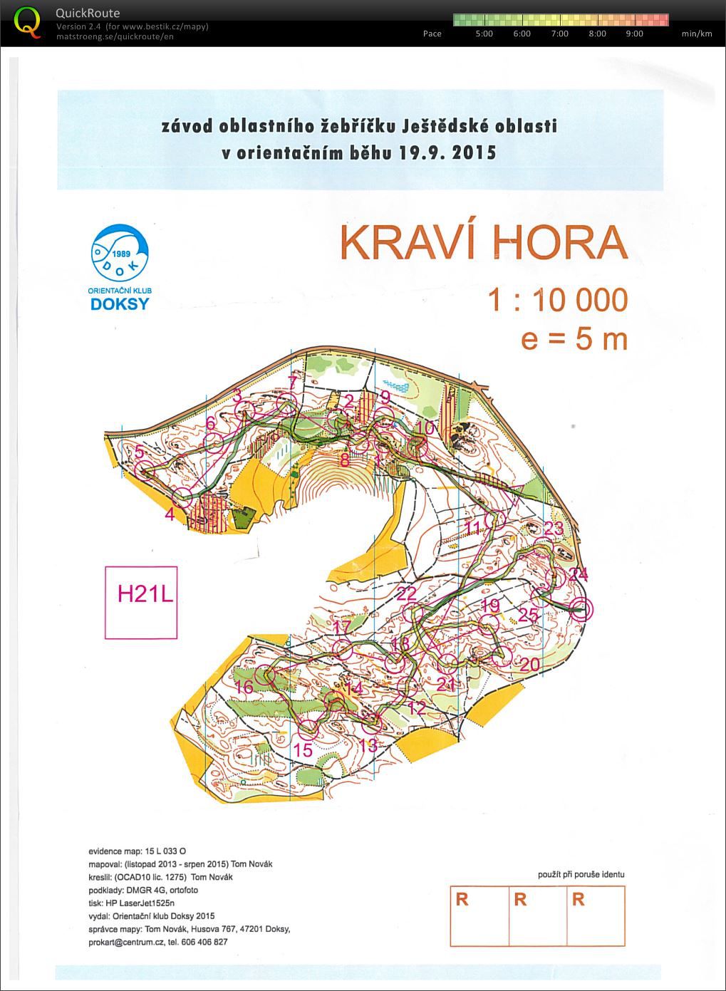 Ož - Kraví hora (19.09.2015)