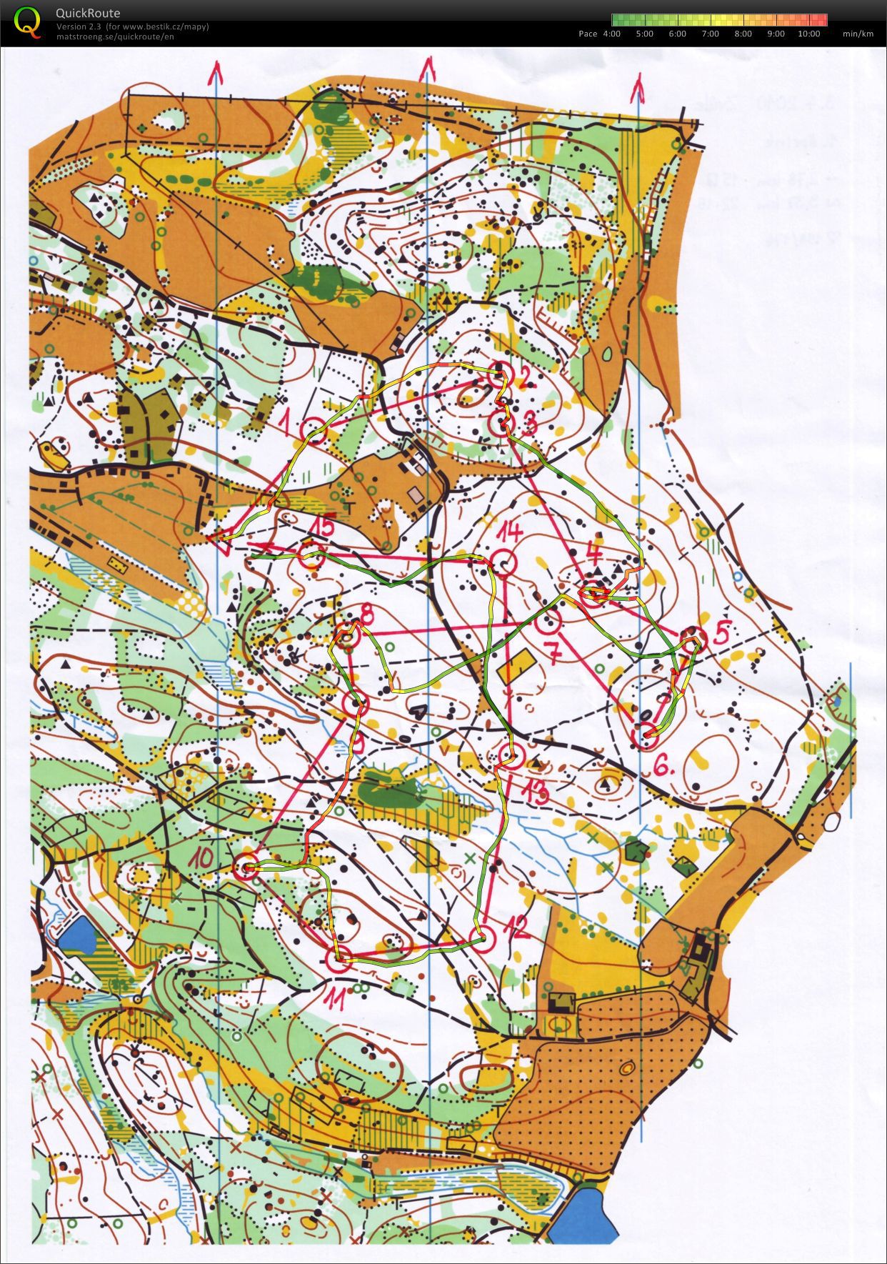 Dvojkolový lesný šprint - 1.časť (03.04.2010)