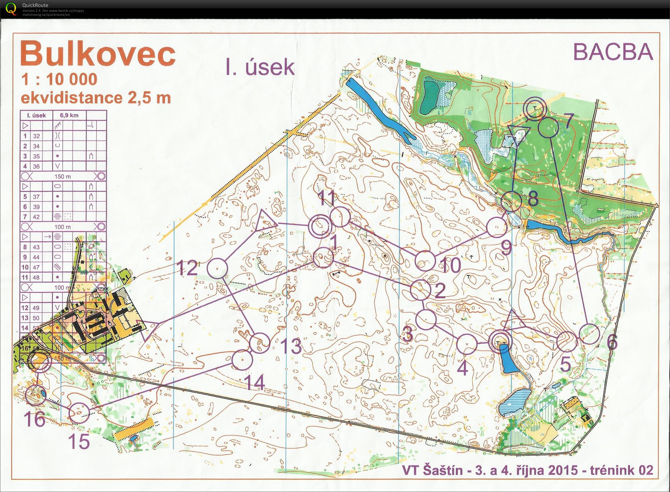 VT Šaštín - rozložený první úsek (03.10.2015)