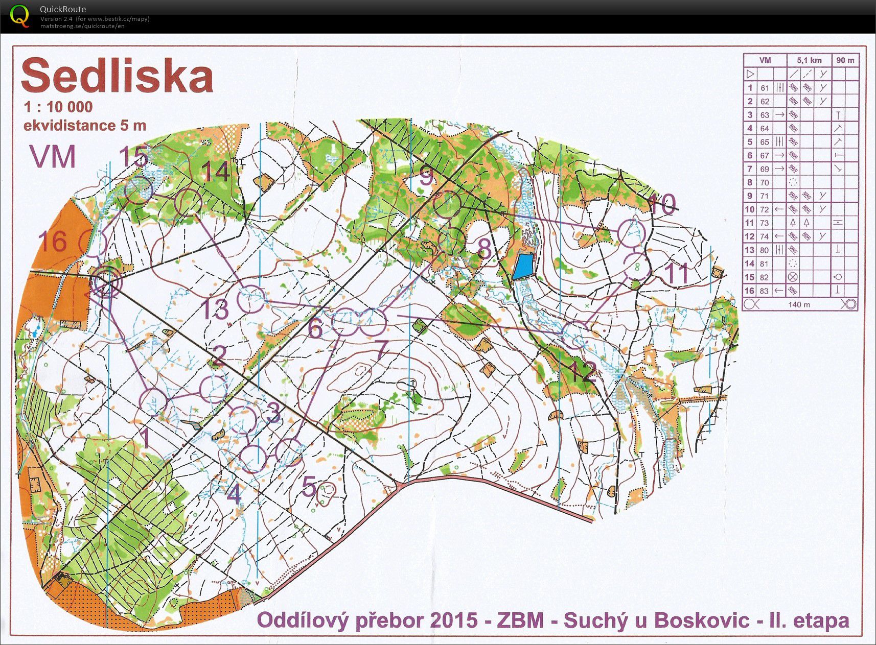 Oddílový přebor E2 (07.11.2015)