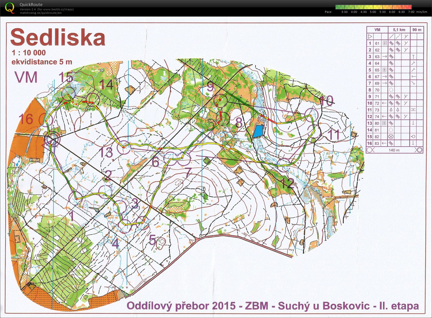 Oddílový přebor E2 (07.11.2015)
