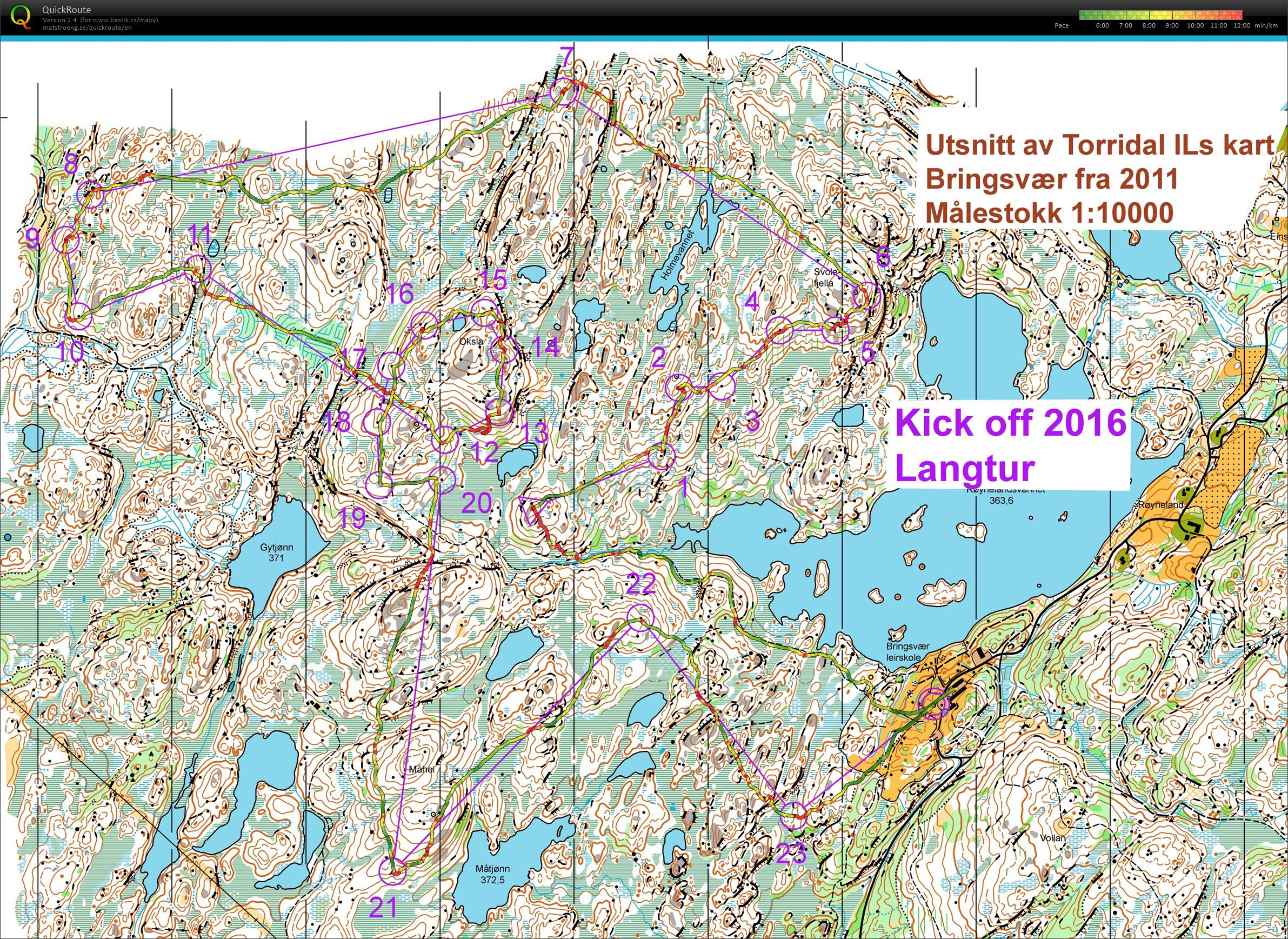 Kick off - Langtur (29.11.2015)