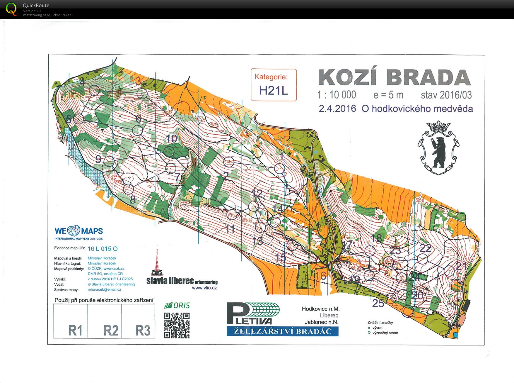 JOŽ Hodkovice - krátká (02.04.2016)