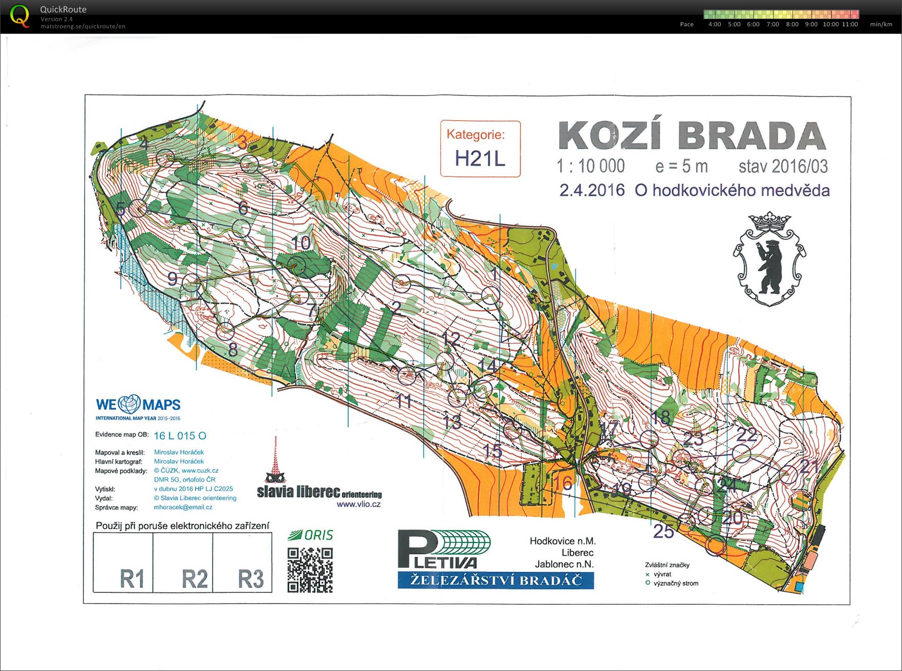 JOŽ Hodkovice - krátká (02.04.2016)