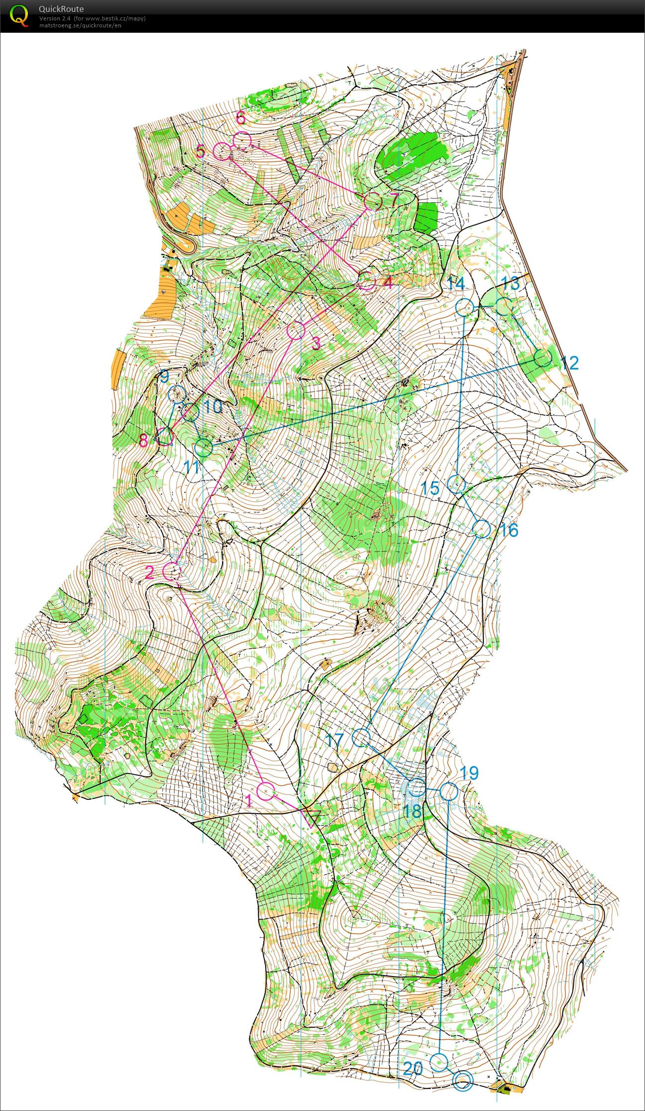 czech - LONG selection race for EOC16 (23.04.2016)