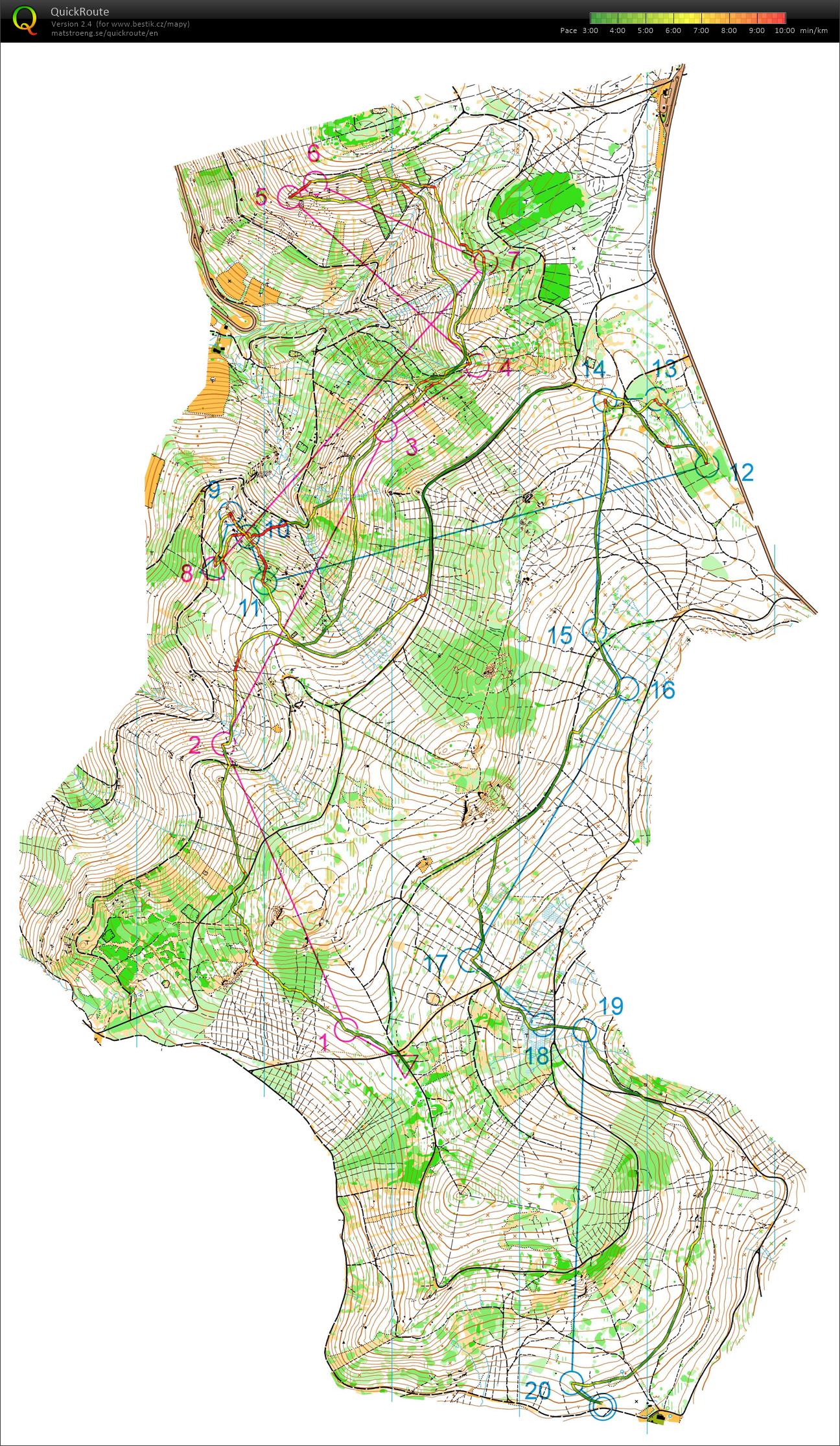 czech - LONG selection race for EOC16 (23.04.2016)
