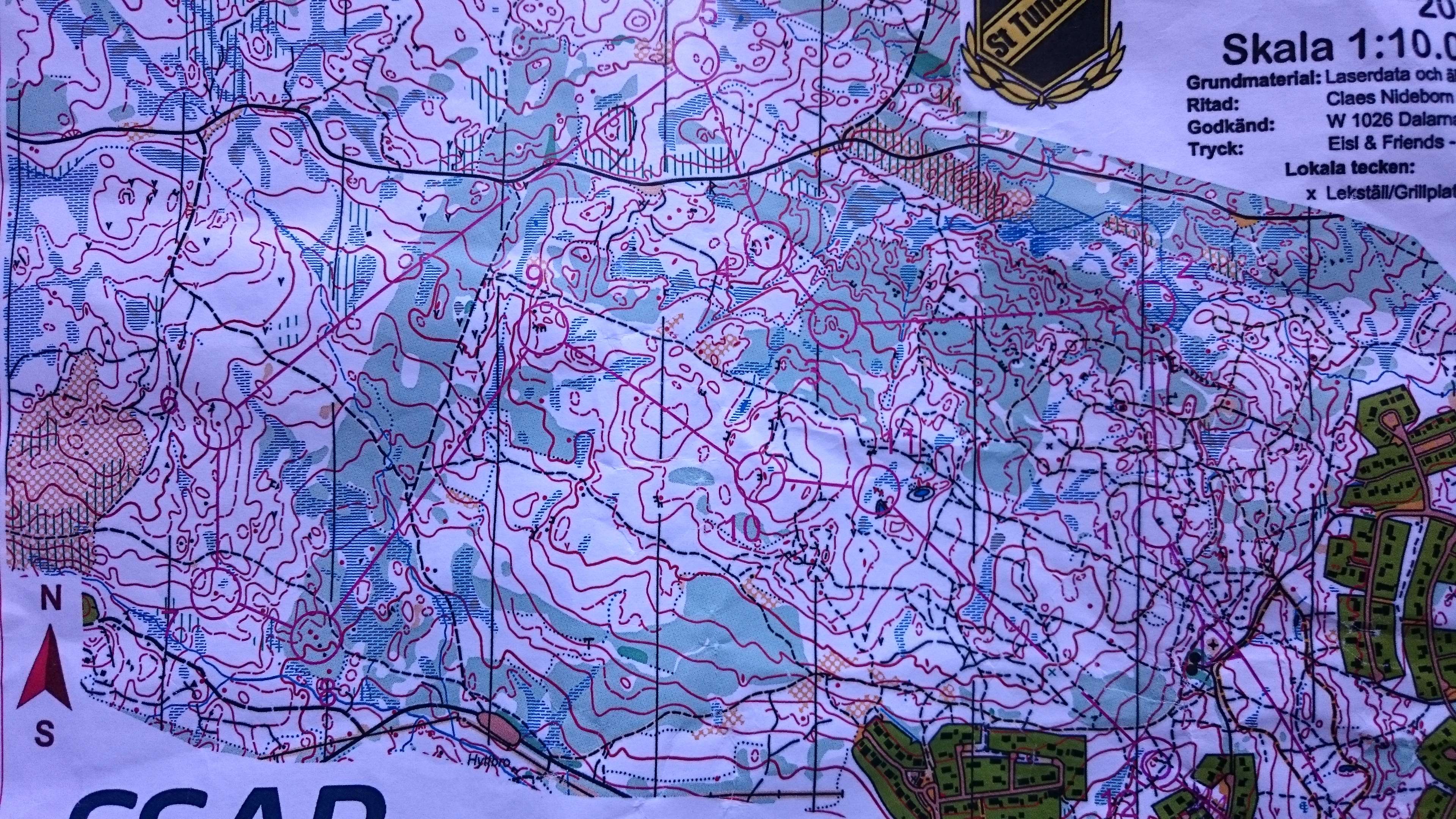 Tiomila test race (12.05.2016)