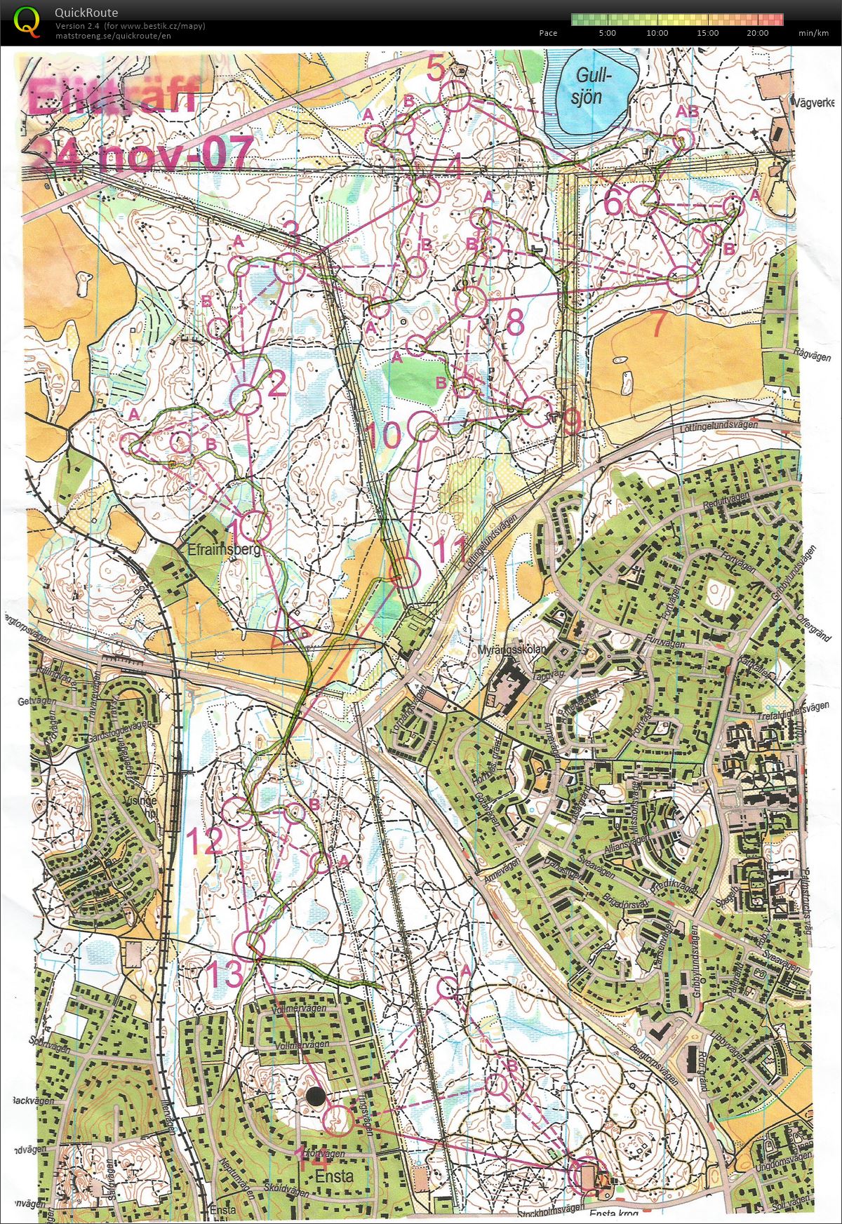Täby trénink (11.05.2016)