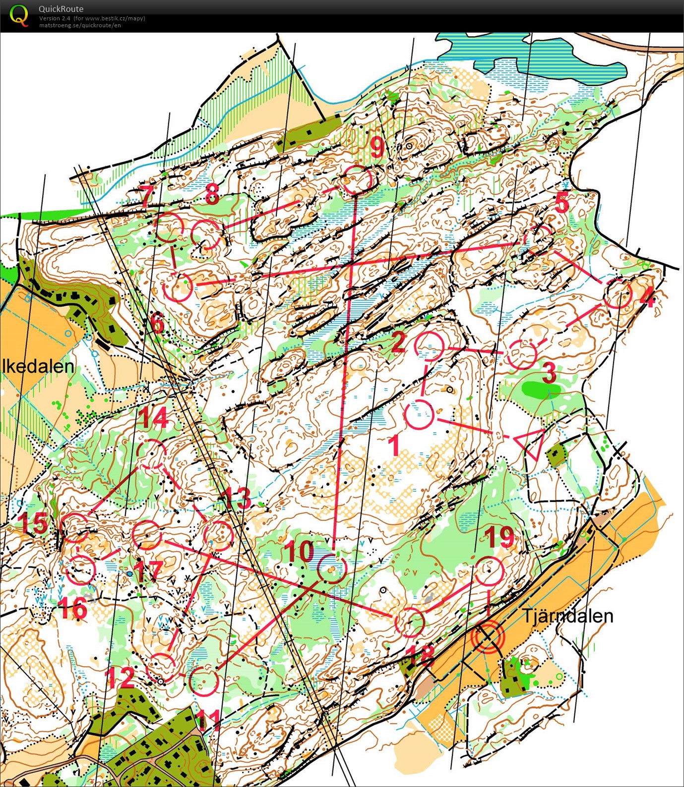 czech - MIDDLE selection race for WOC16 (14.06.2016)