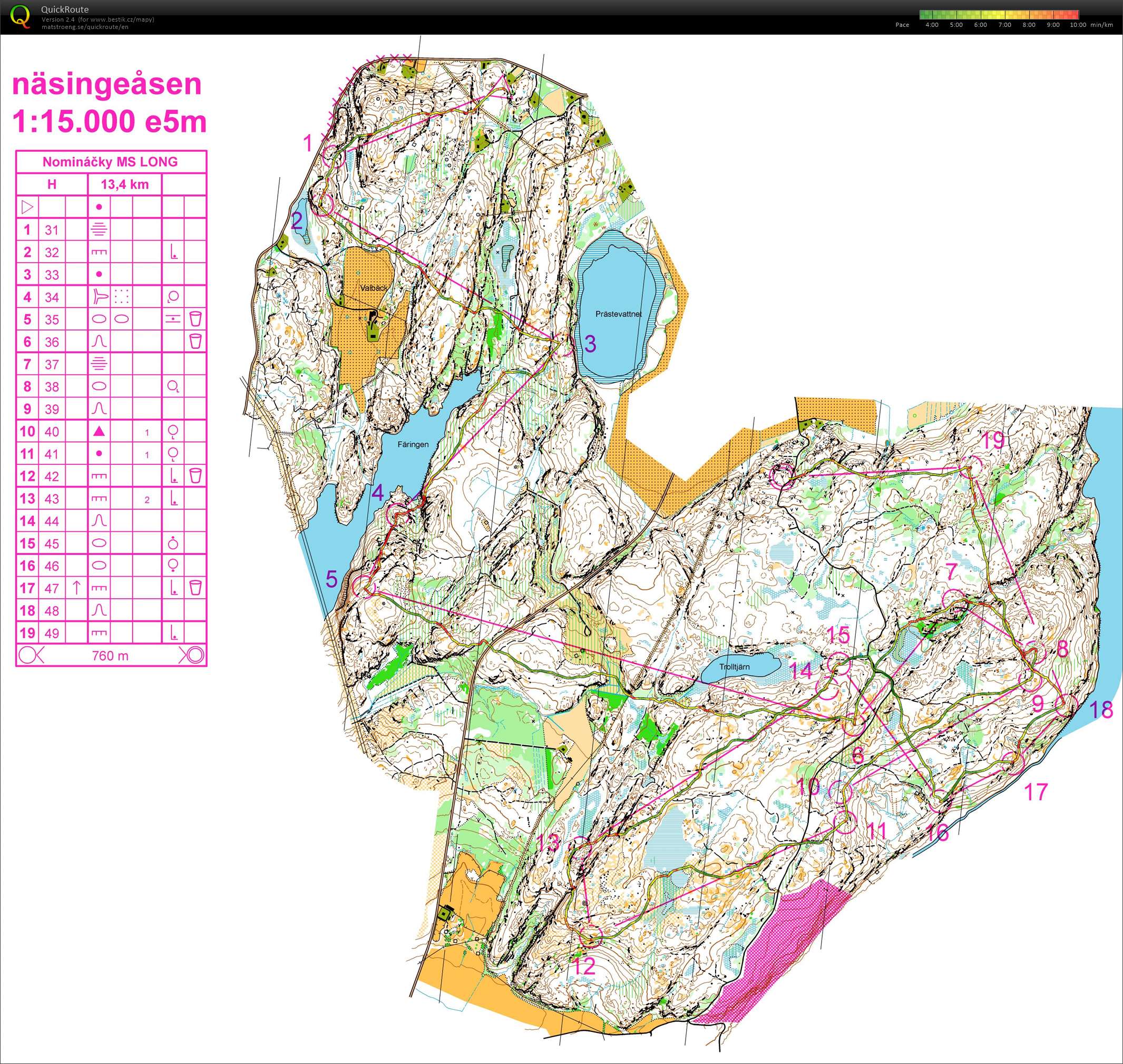 czech - LONG selection race for WOC16 (15.06.2016)