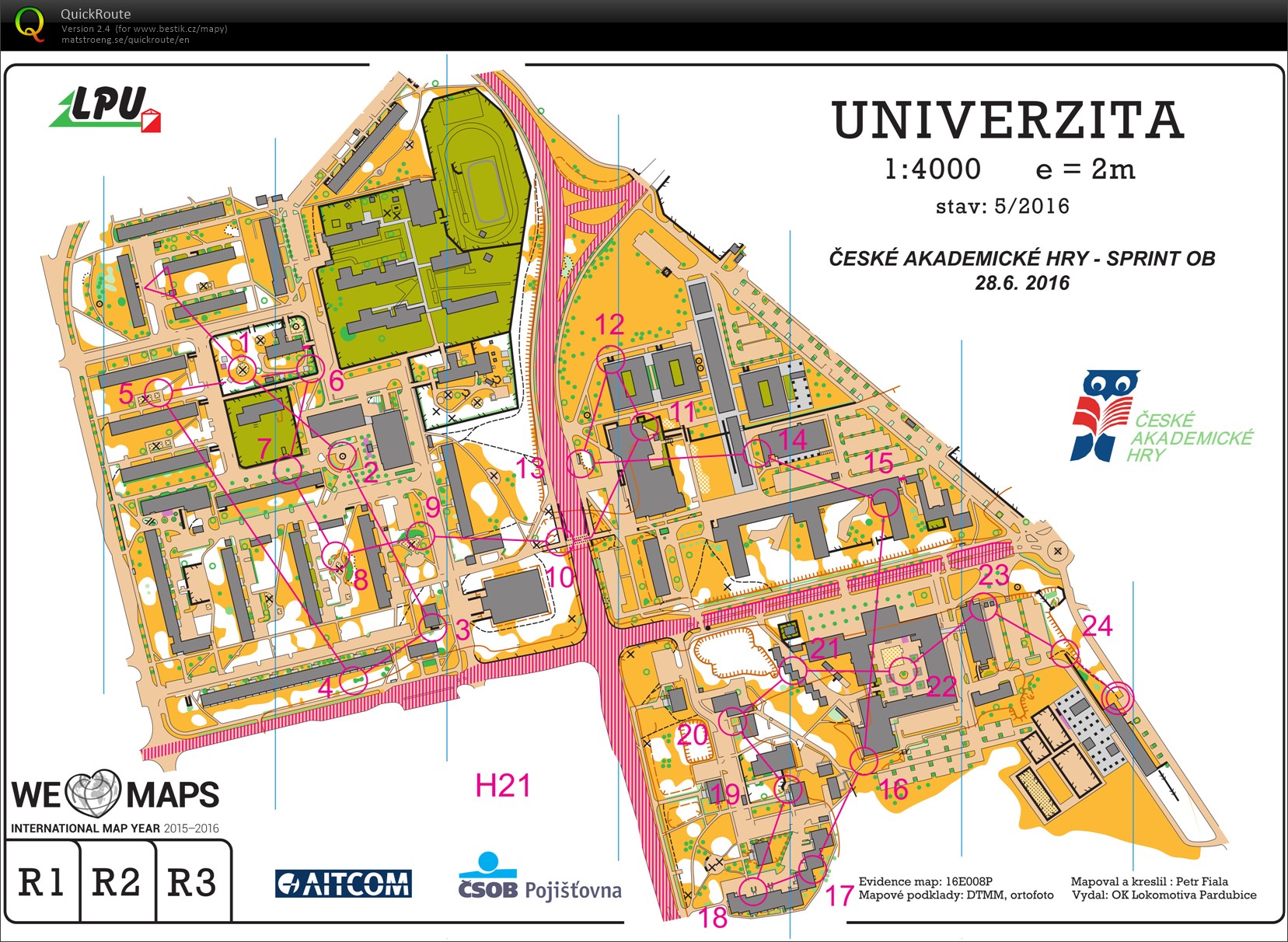Akademické MČR: Sprint (28.06.2016)
