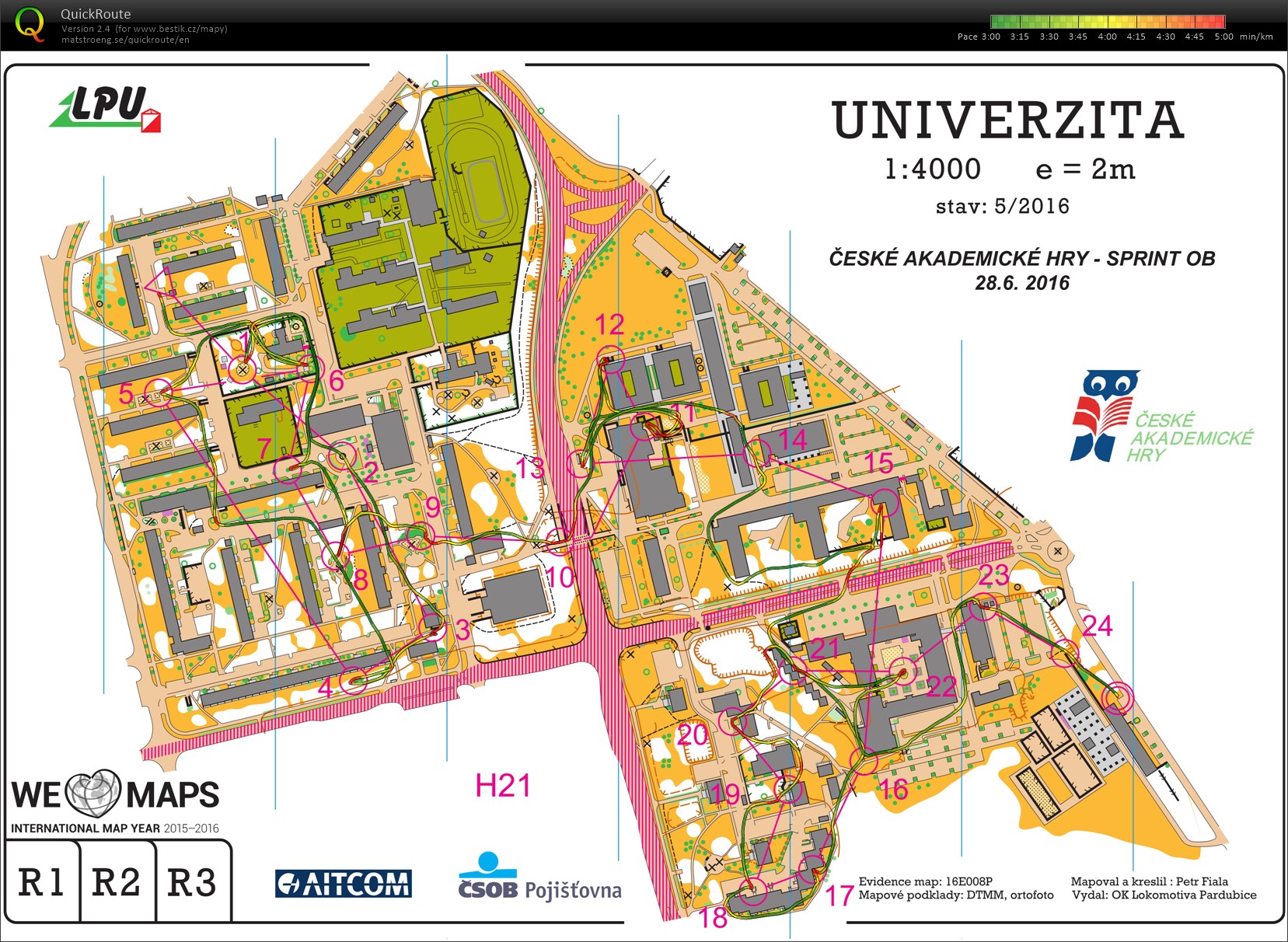 Akademické MČR: Sprint (28.06.2016)
