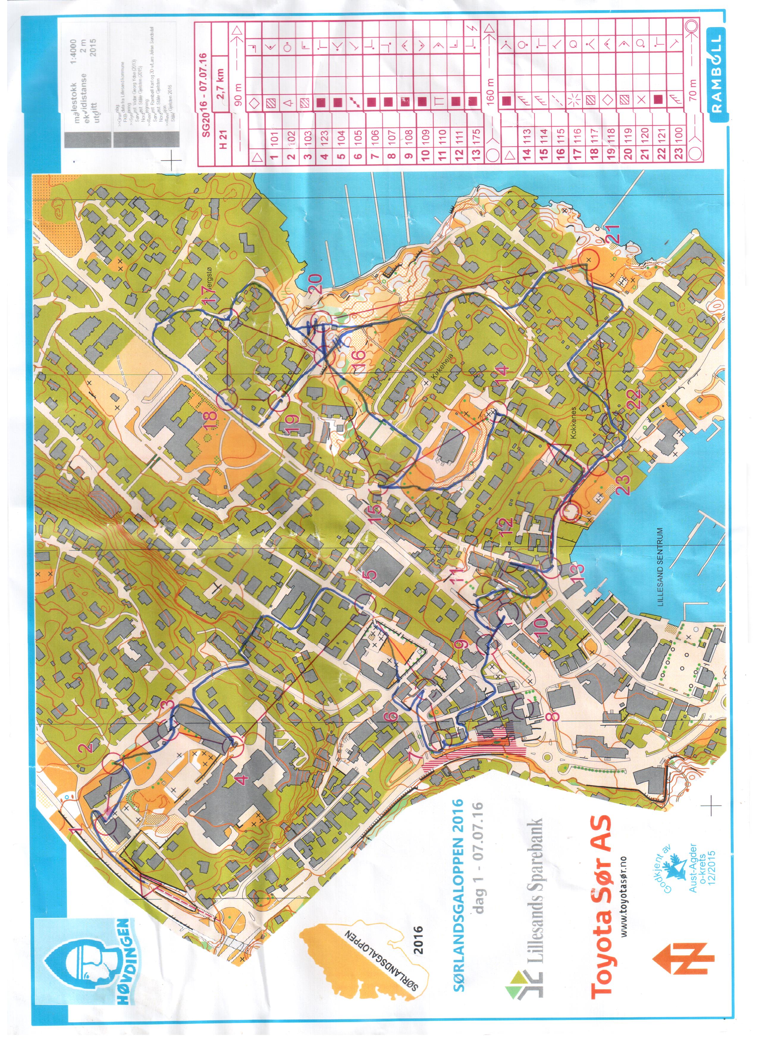 Sorlandsgaloppen E1 (07.07.2016)