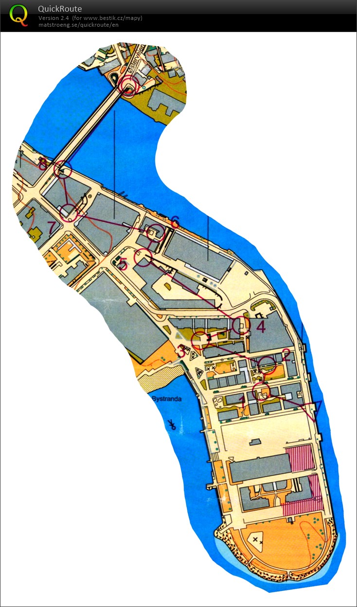 TC(WOC)-NOR - TR2. - sprint intervals A (15.07.2016)