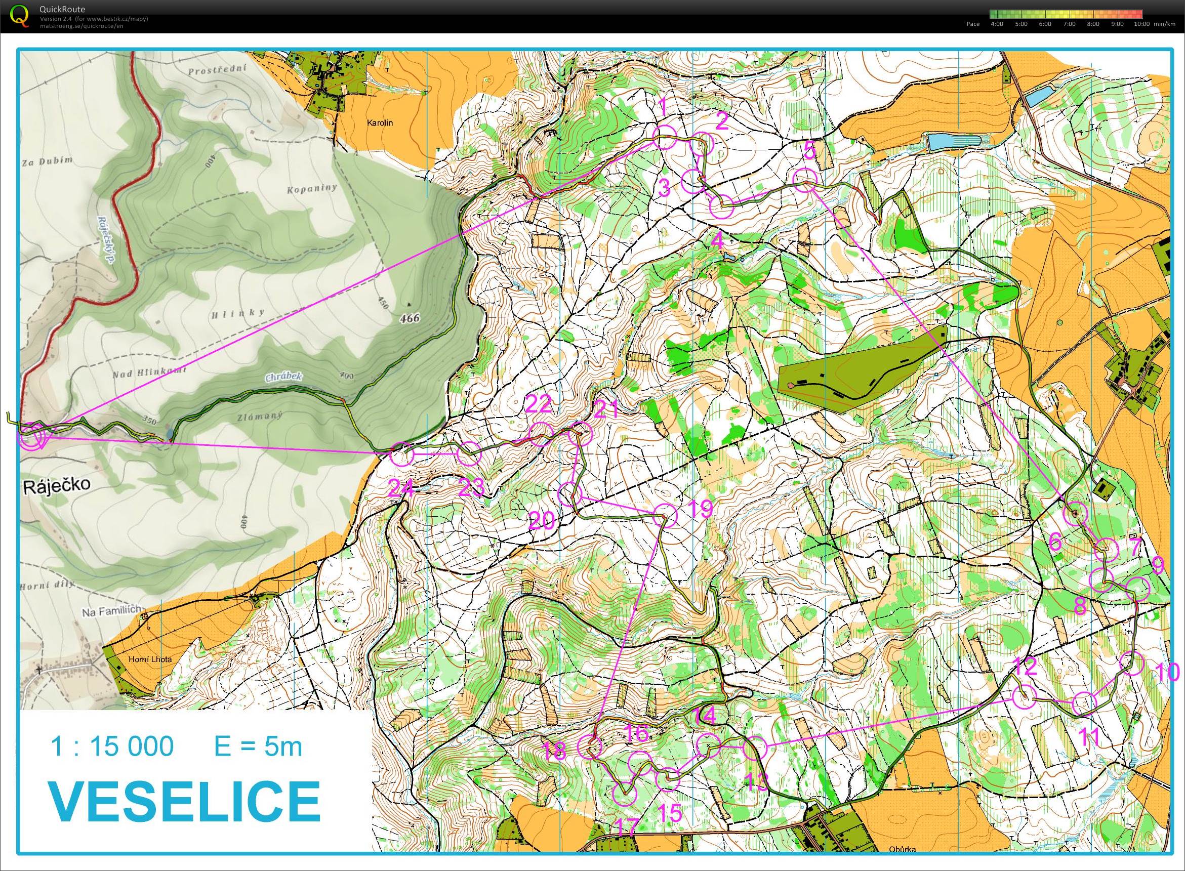 tréning 04 - Veselice (24.07.2016)