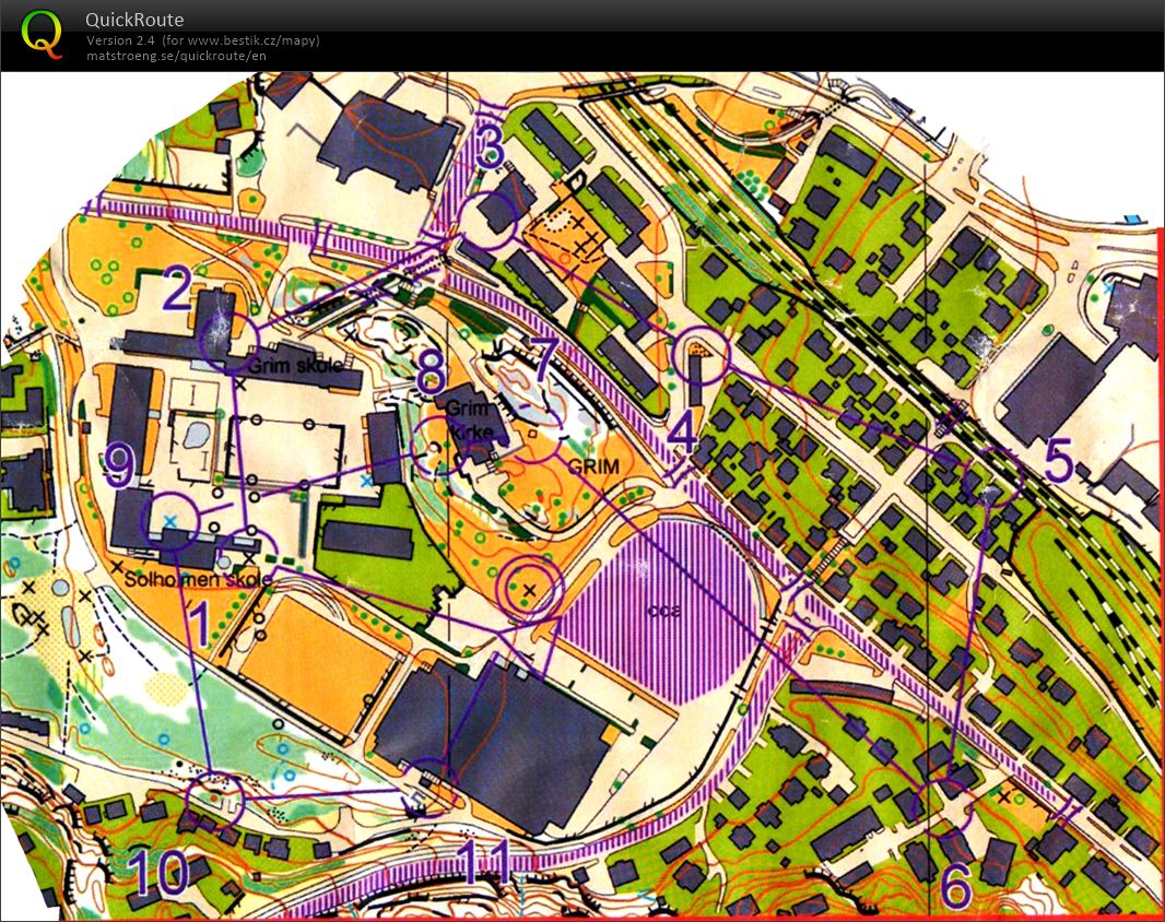 TC(WOC)-NOR - TR11. - Sprint loops (C) - Fast (25.07.2016)
