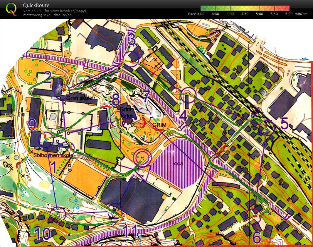 TC(WOC)-NOR - TR11. - Sprint loops (C) - Fast (25.07.2016)