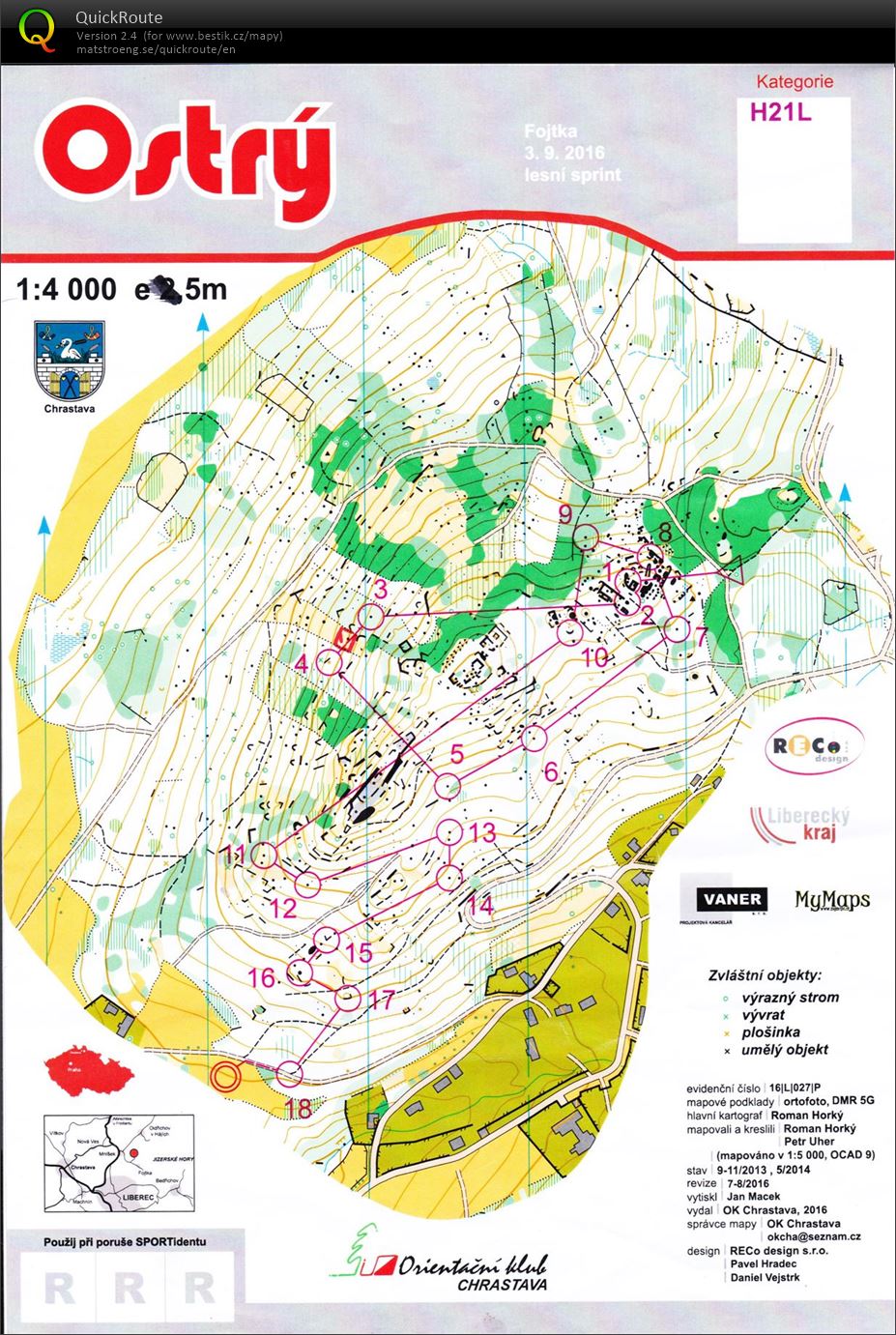 OŽ Fojtka sprint (03.09.2016)