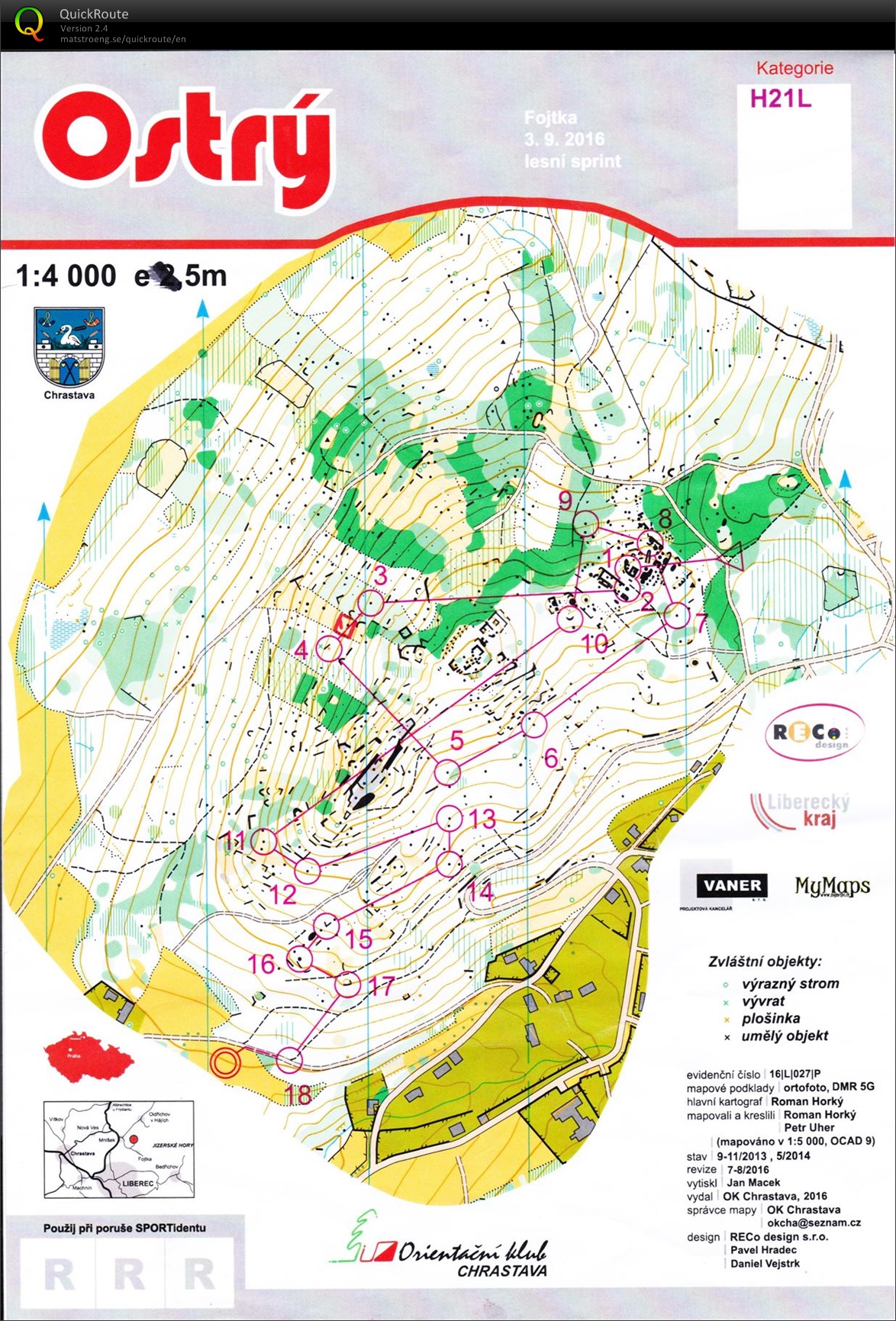 Lesní sprint (oblž JO) (03.09.2016)