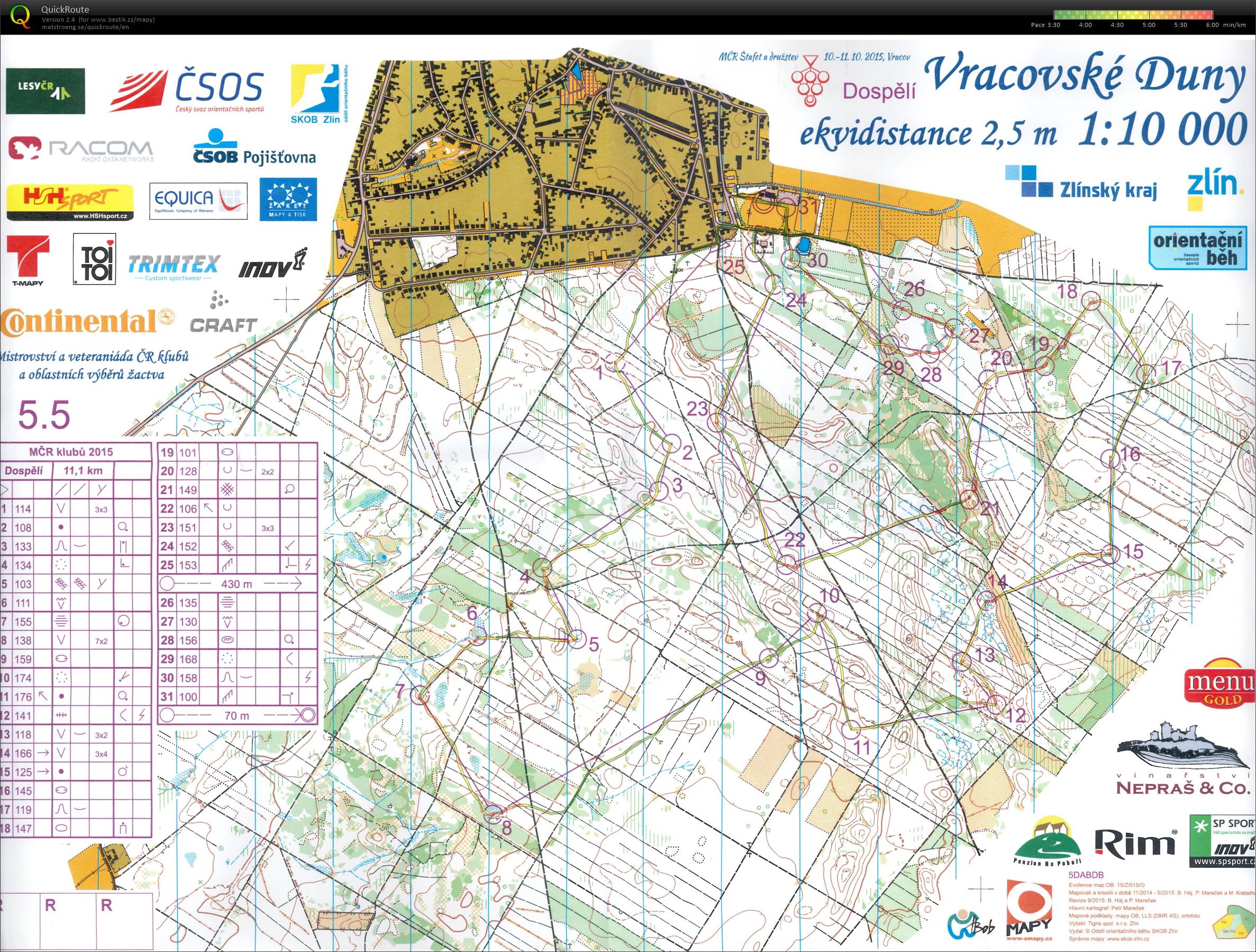 MČR družstva (11.10.2015)
