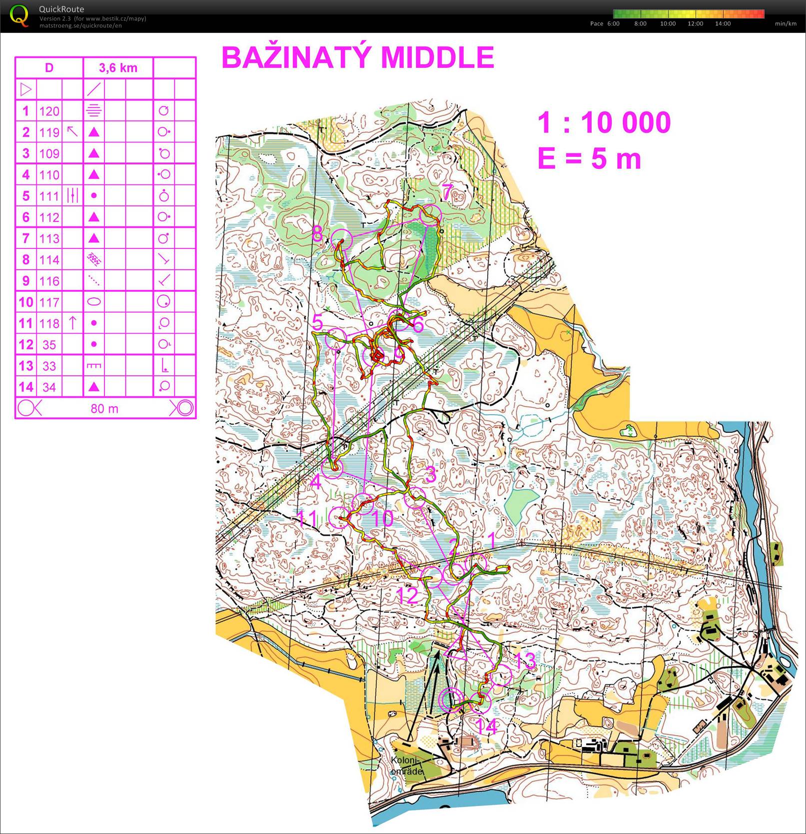VT Švédsko - bažinatý middle (26.04.2011)