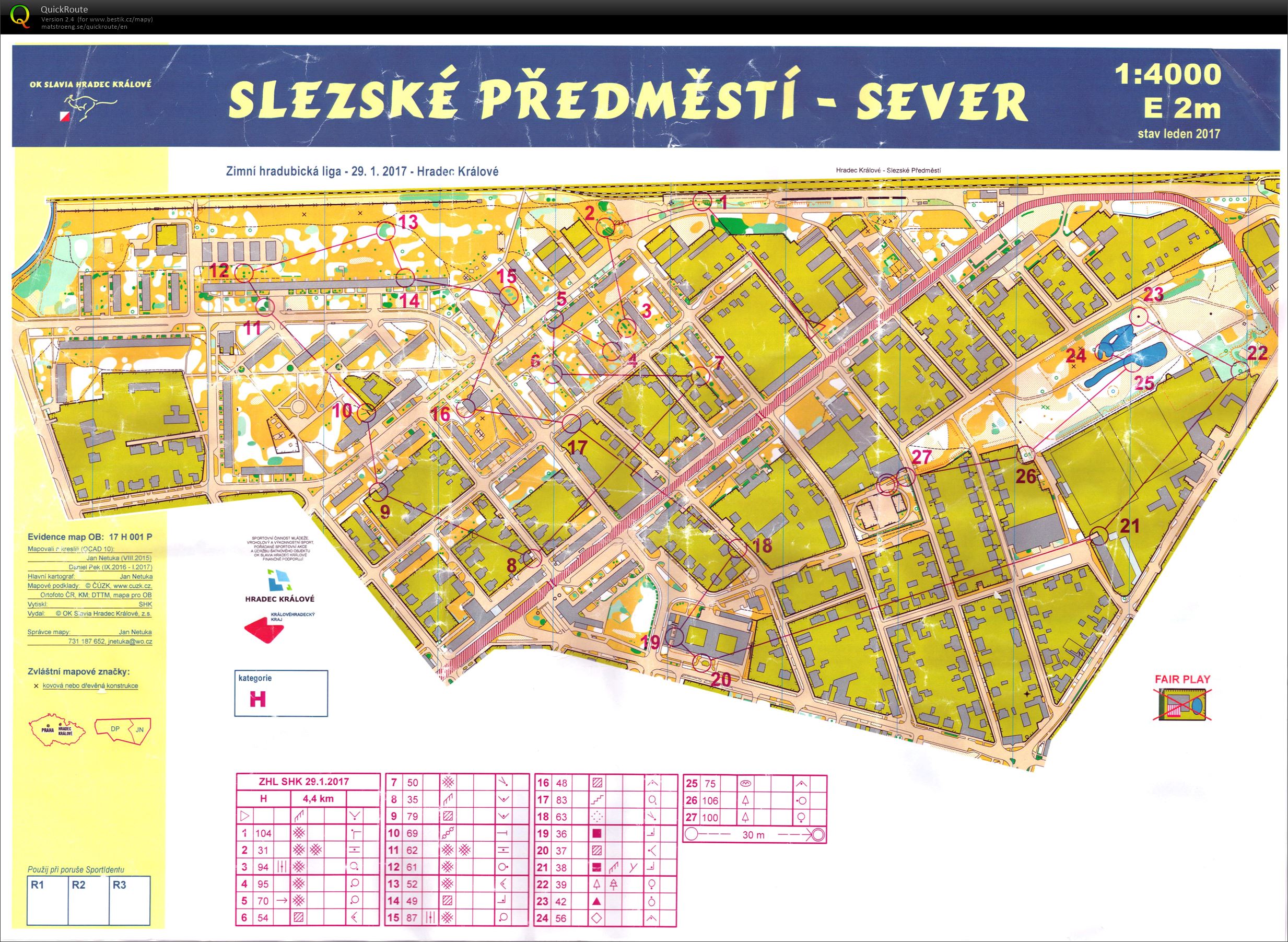 Zimní hradubická liga - Hradec Králové (29.01.2017)
