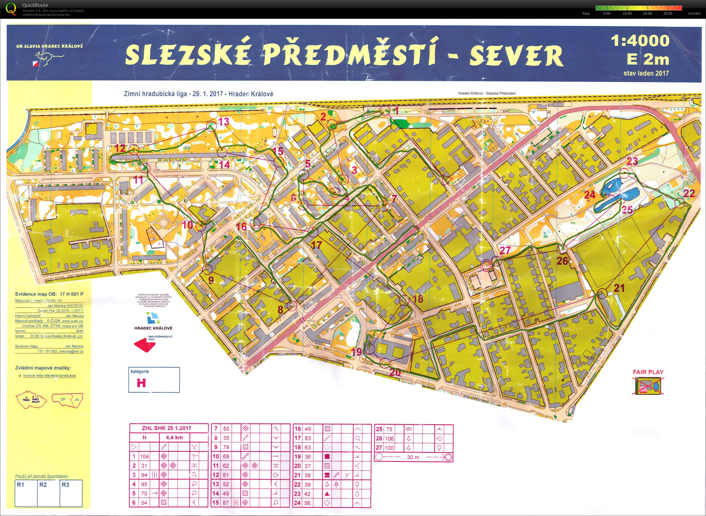 Zimní hradubická liga - Hradec Králové (29.01.2017)