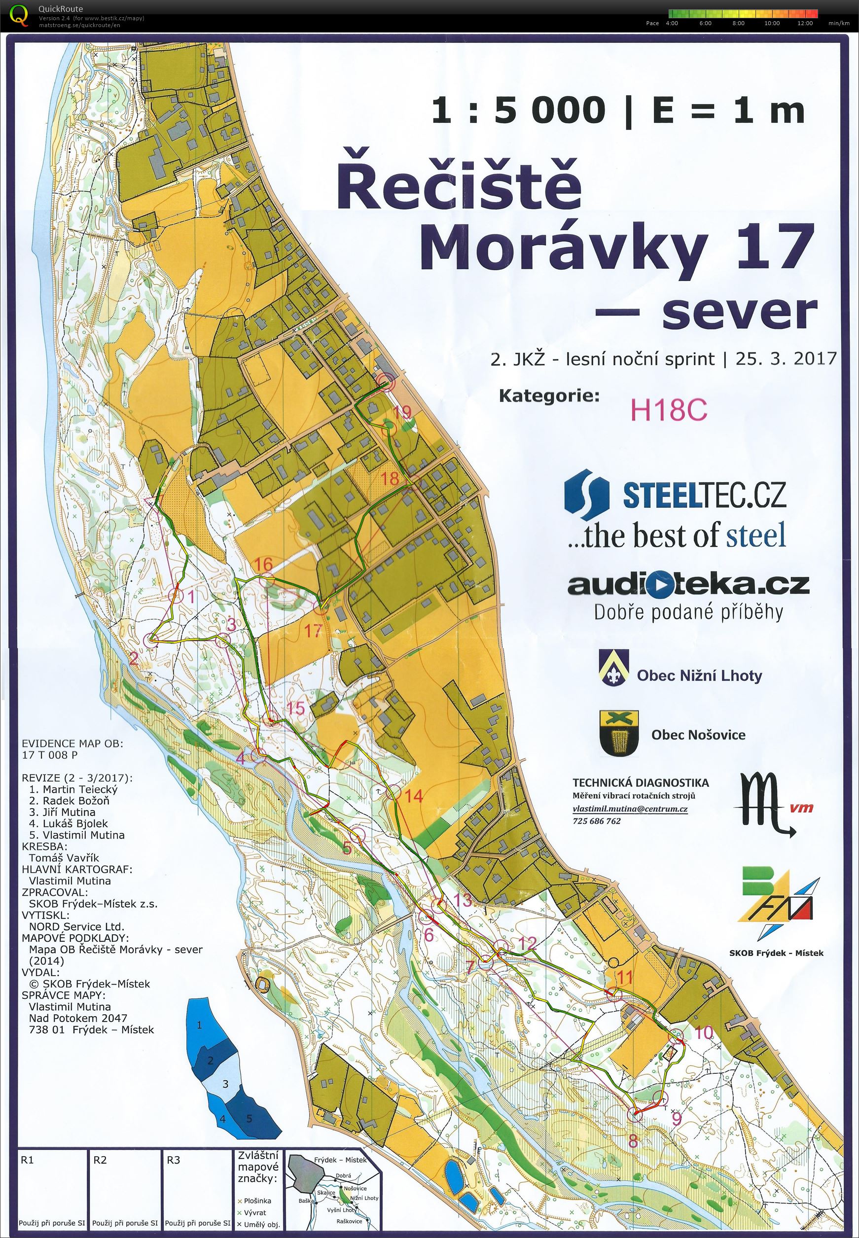 Mistrovství MSK noční (2. JKŽ), Nošovice (25.03.2017)