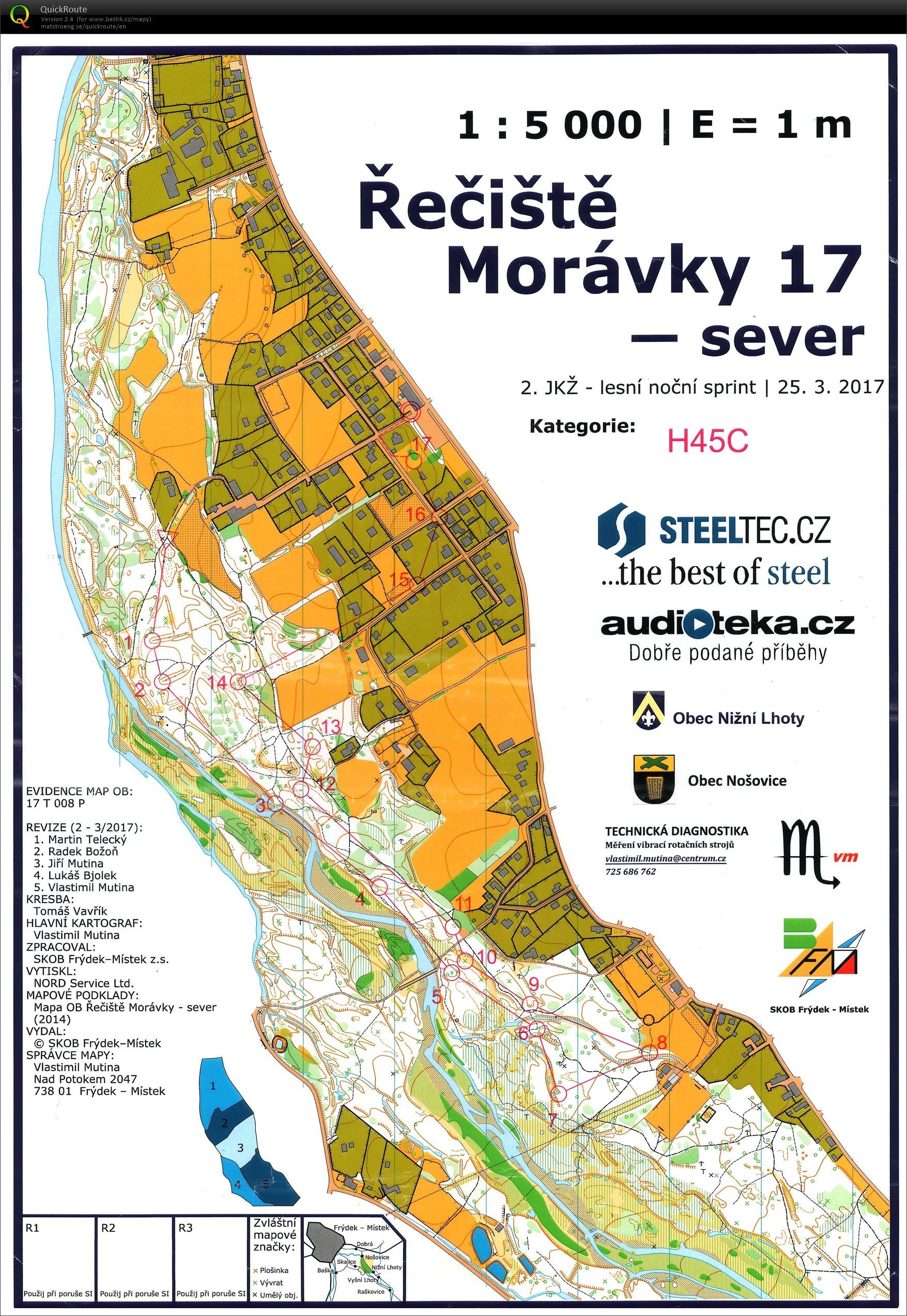 Mistrovství MSK + 2. JKŽ noční (25.03.2017)