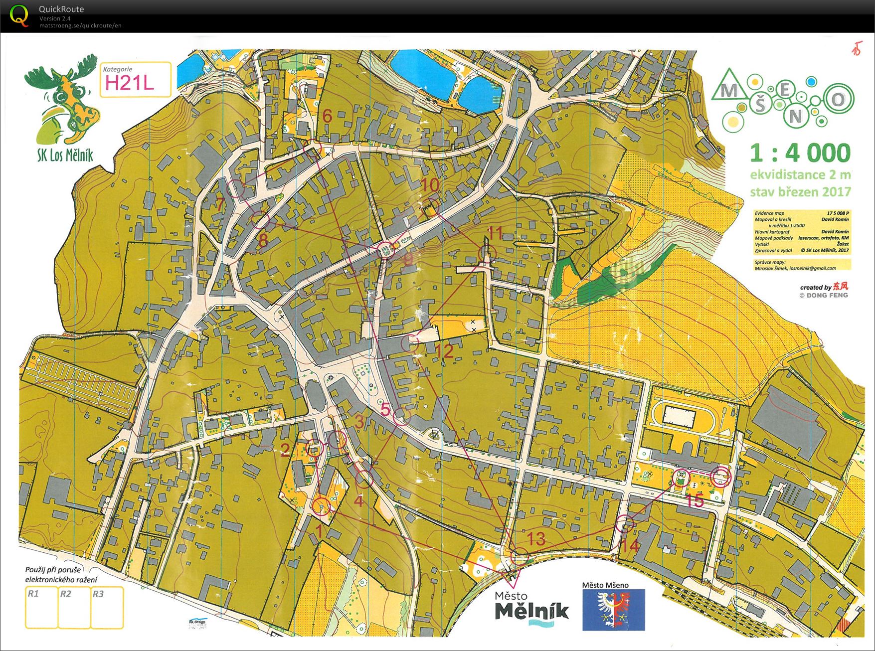 Přebor Prahy sprint (02.04.2017)